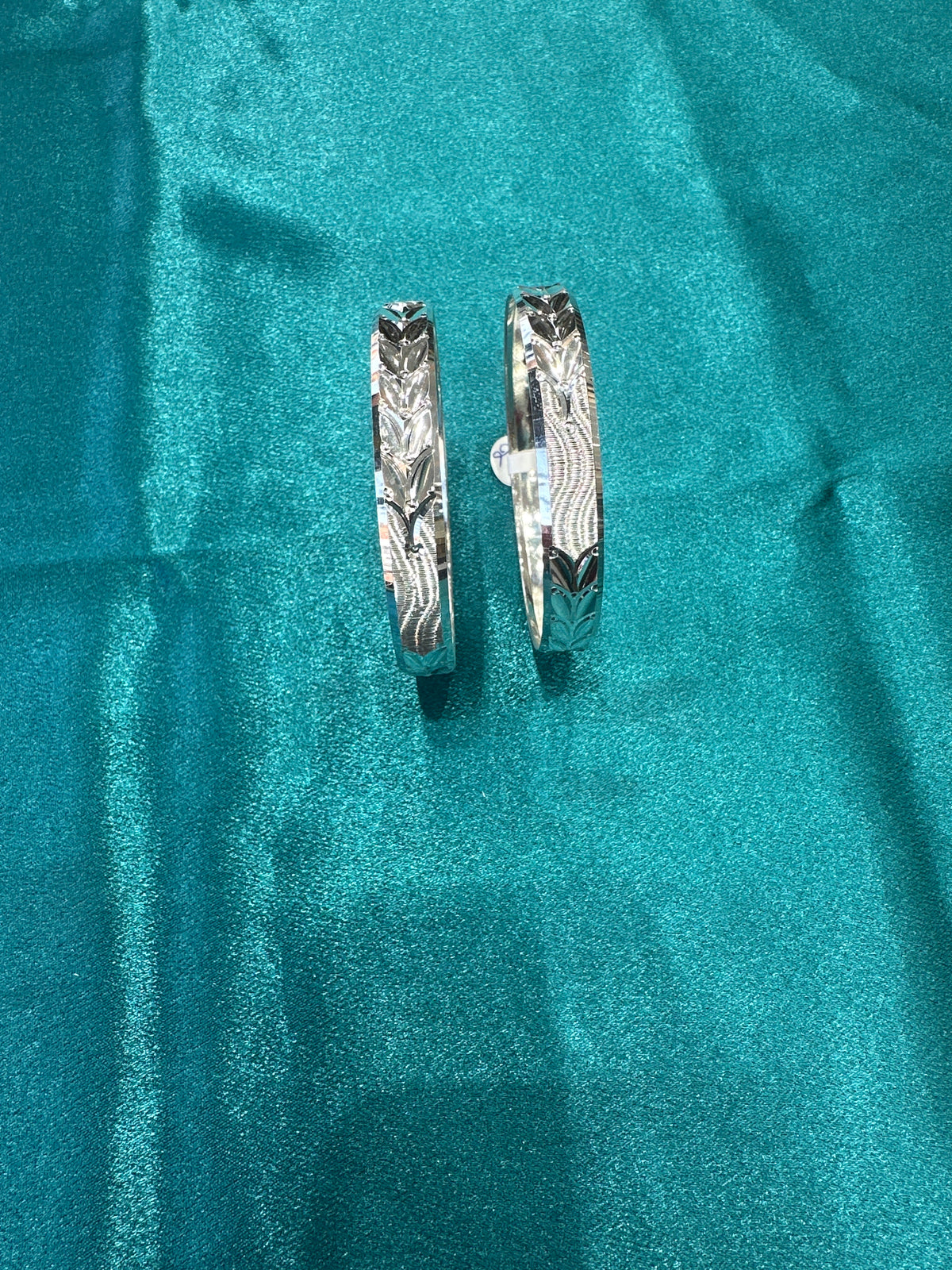 Designer Silver Bangles
