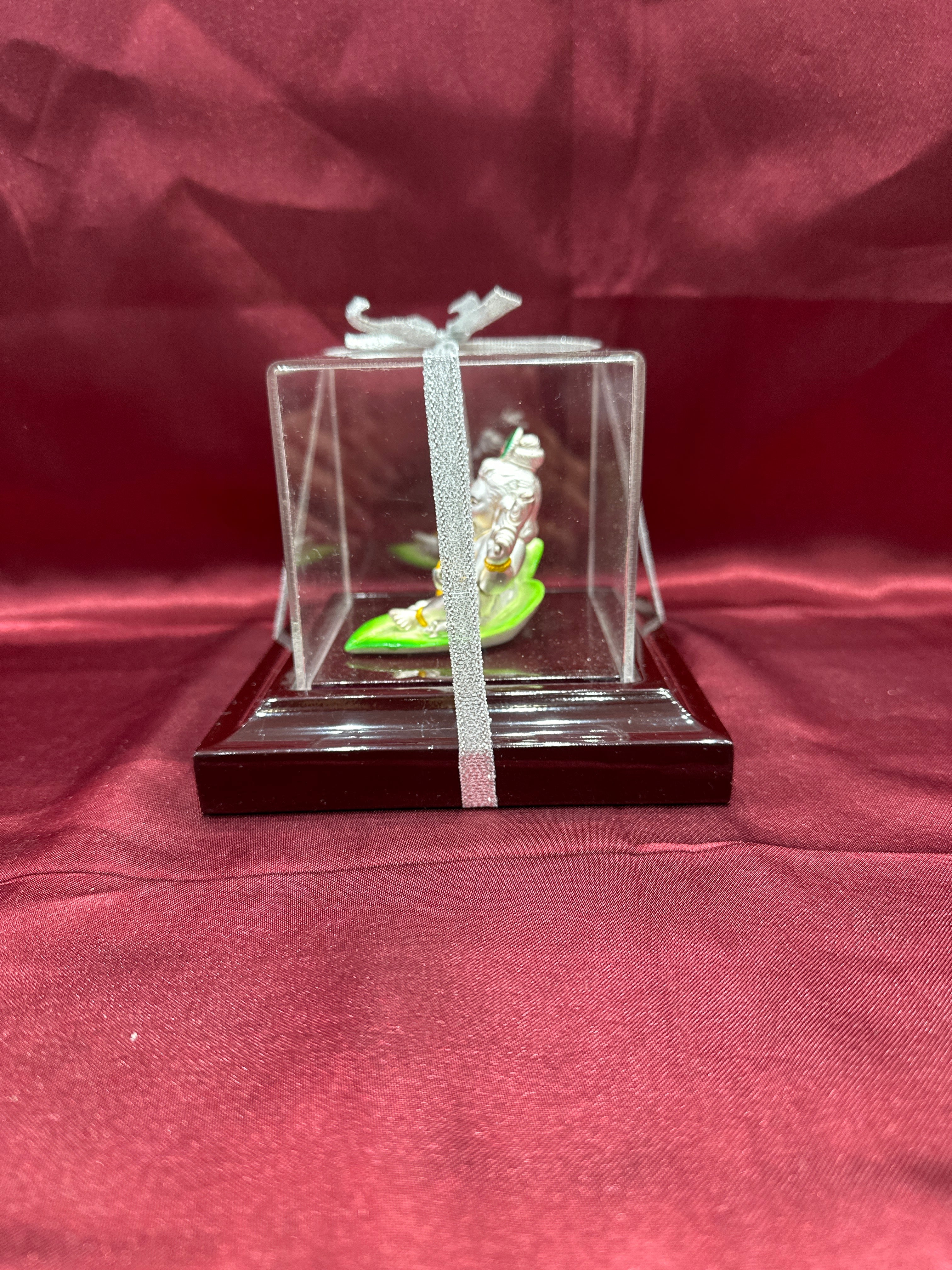 Pure Silver Ganesh ji Idol (Murti)