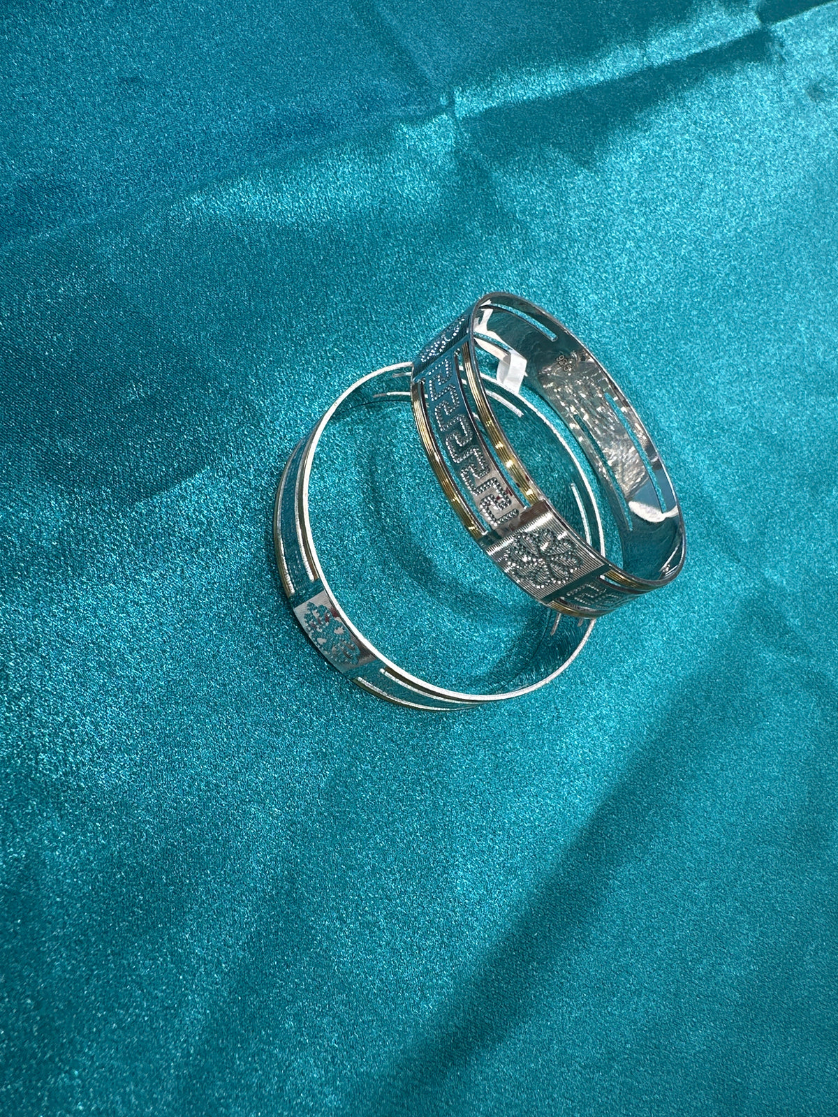 Designer Silver Bangles
