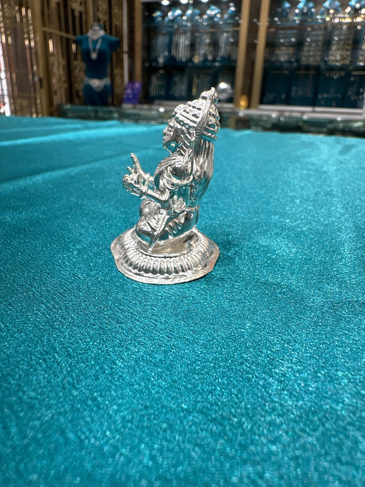 Silver Lakshmi Ji Idol