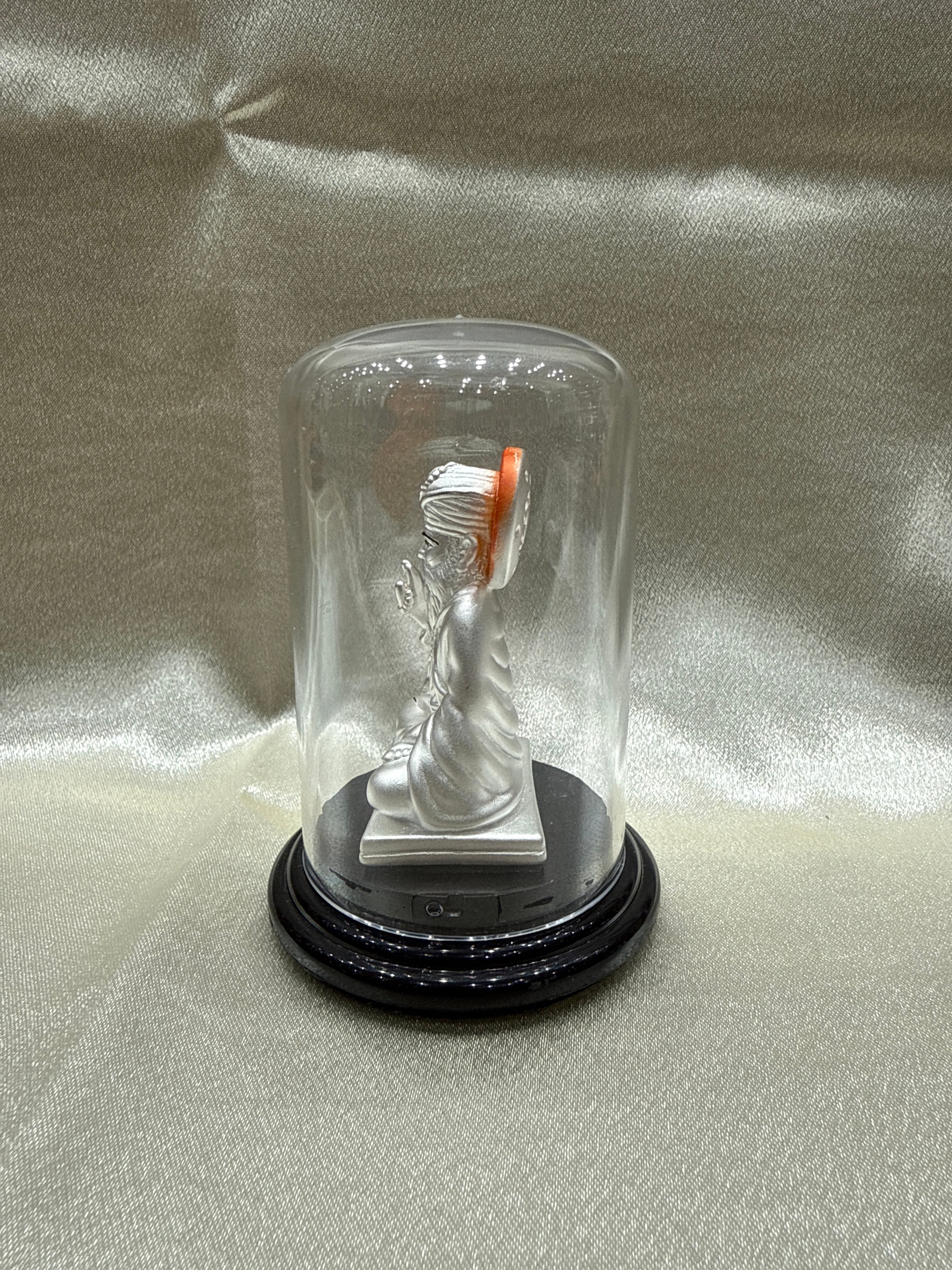 Pure Silver Guru Nanak Dev Ji Idol (Murti)