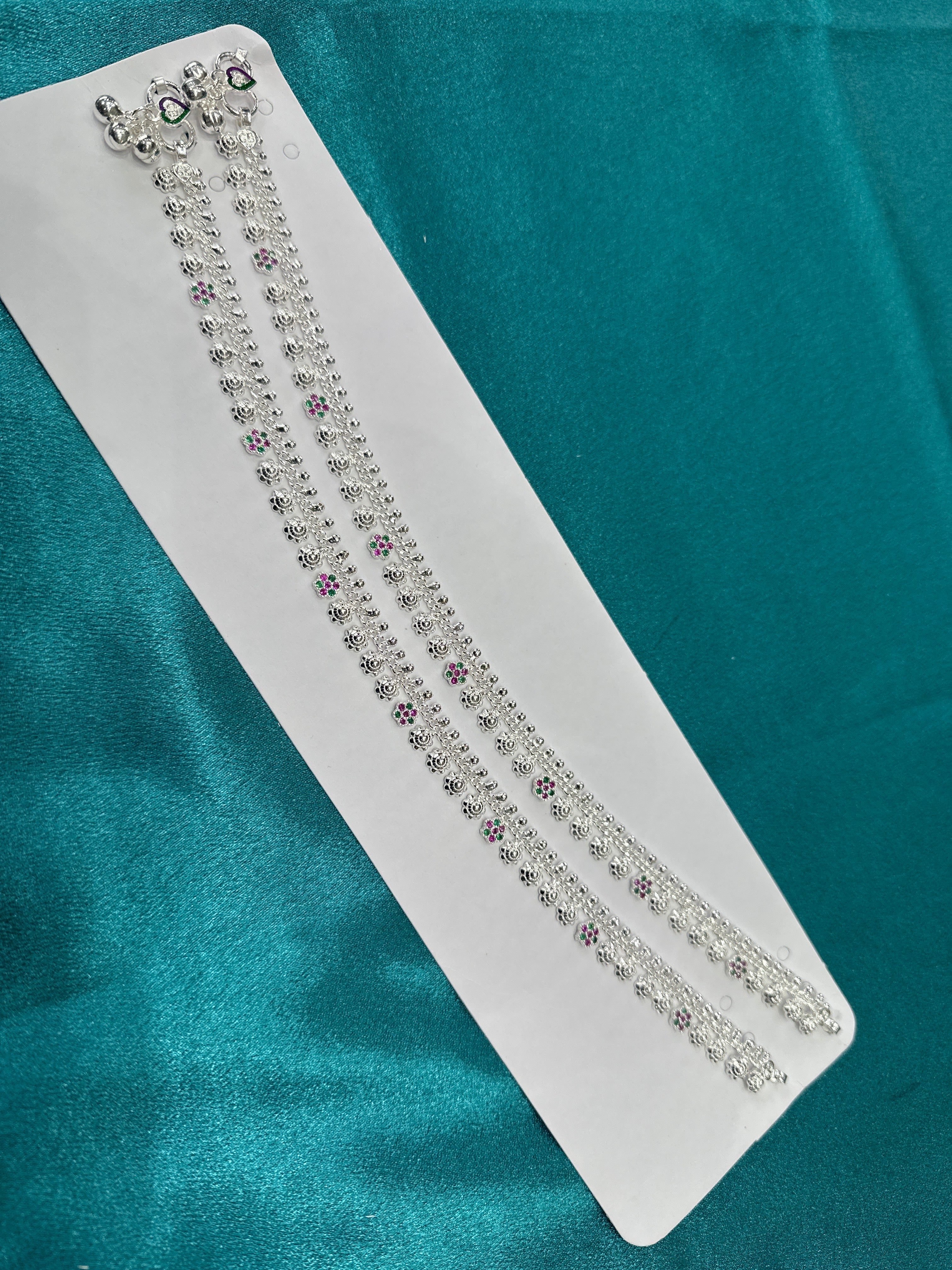 Women’s Fancy/Traditional Silver Anklet