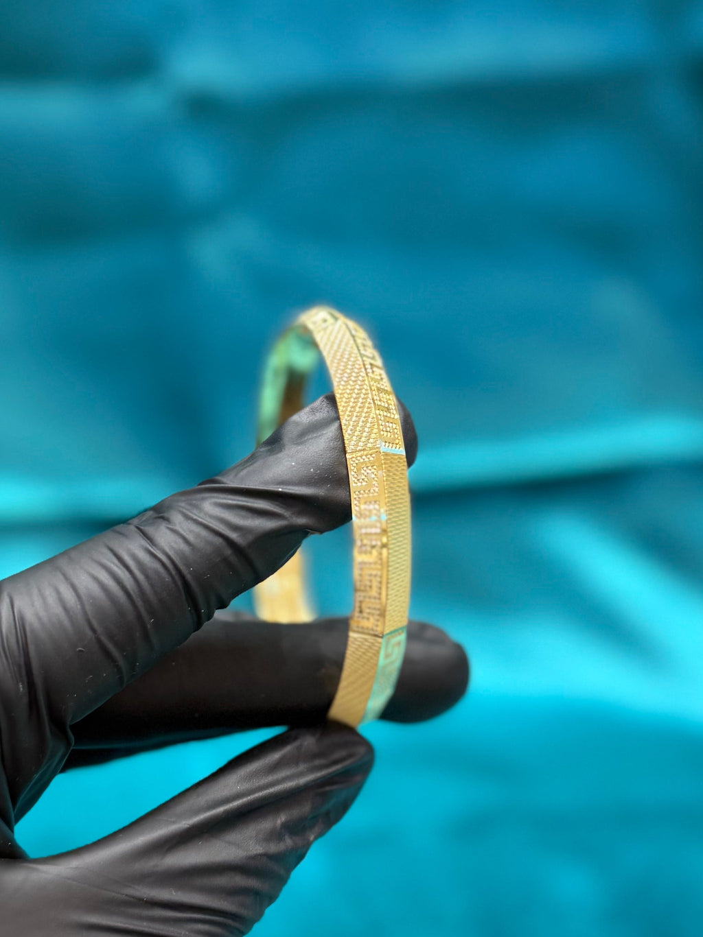 22k Gold Men’s CNC Kara