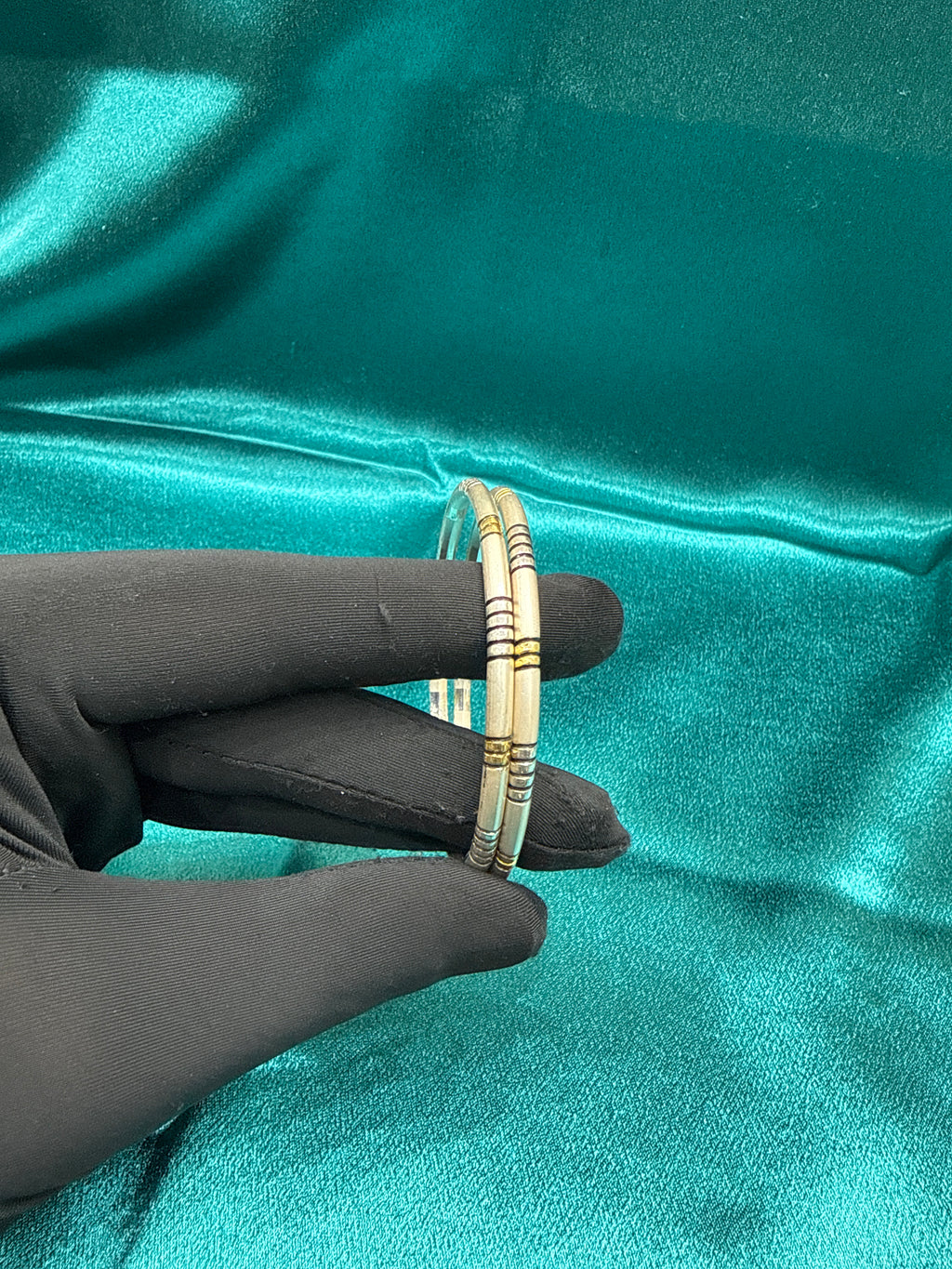 Designer Silver Bangles