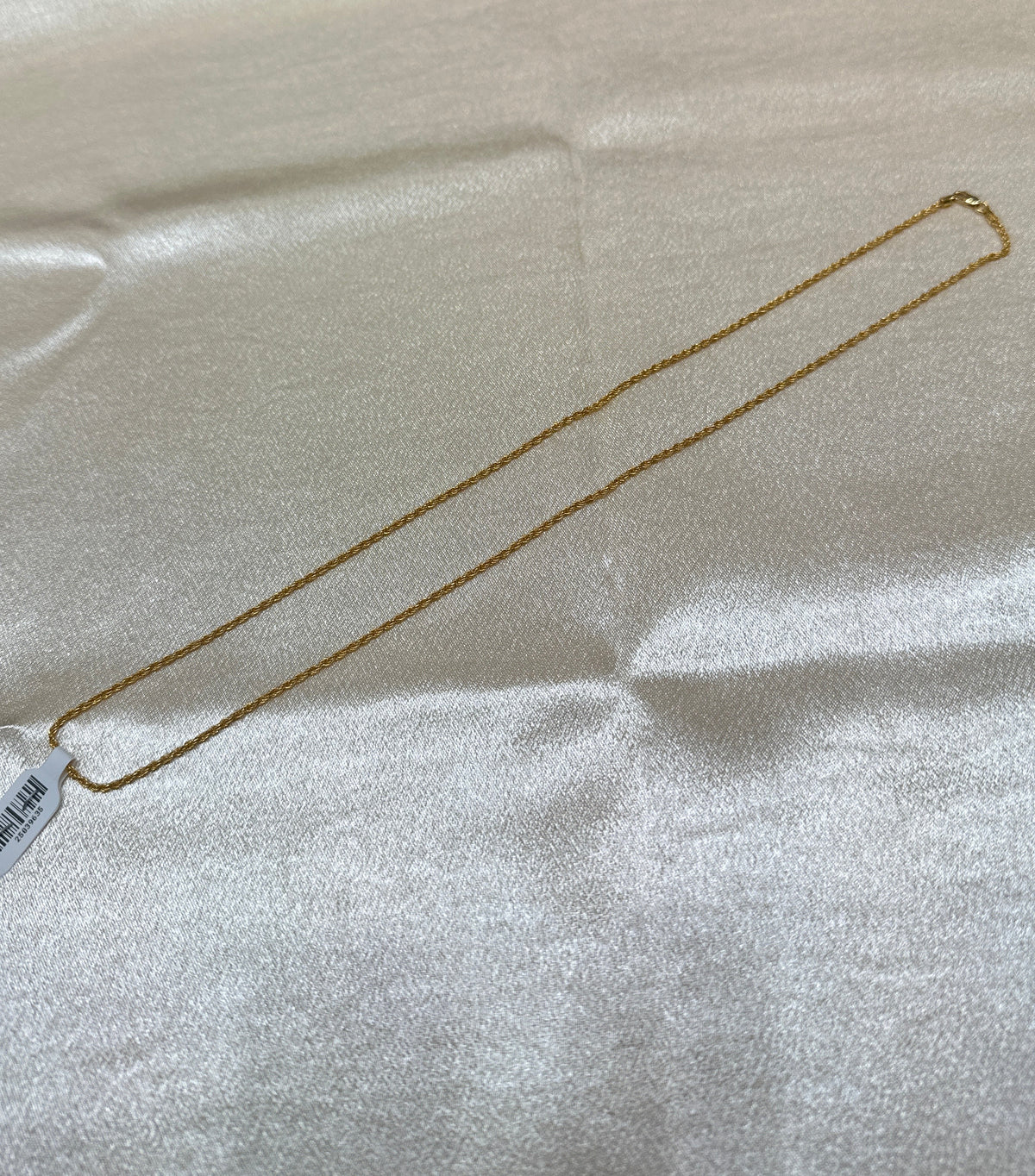 22K Gold Chain (rope design)