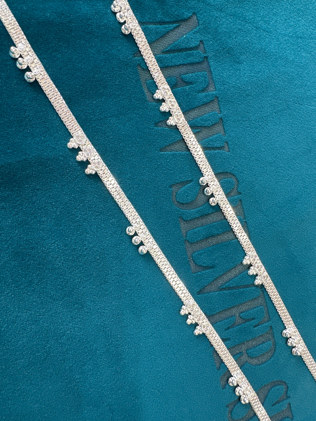 Women’s Fancy/Traditional Silver Anklet