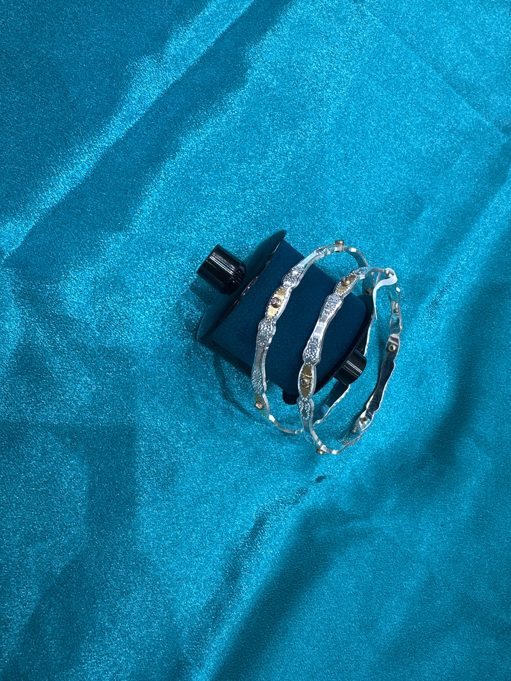 Designer Silver Bangles