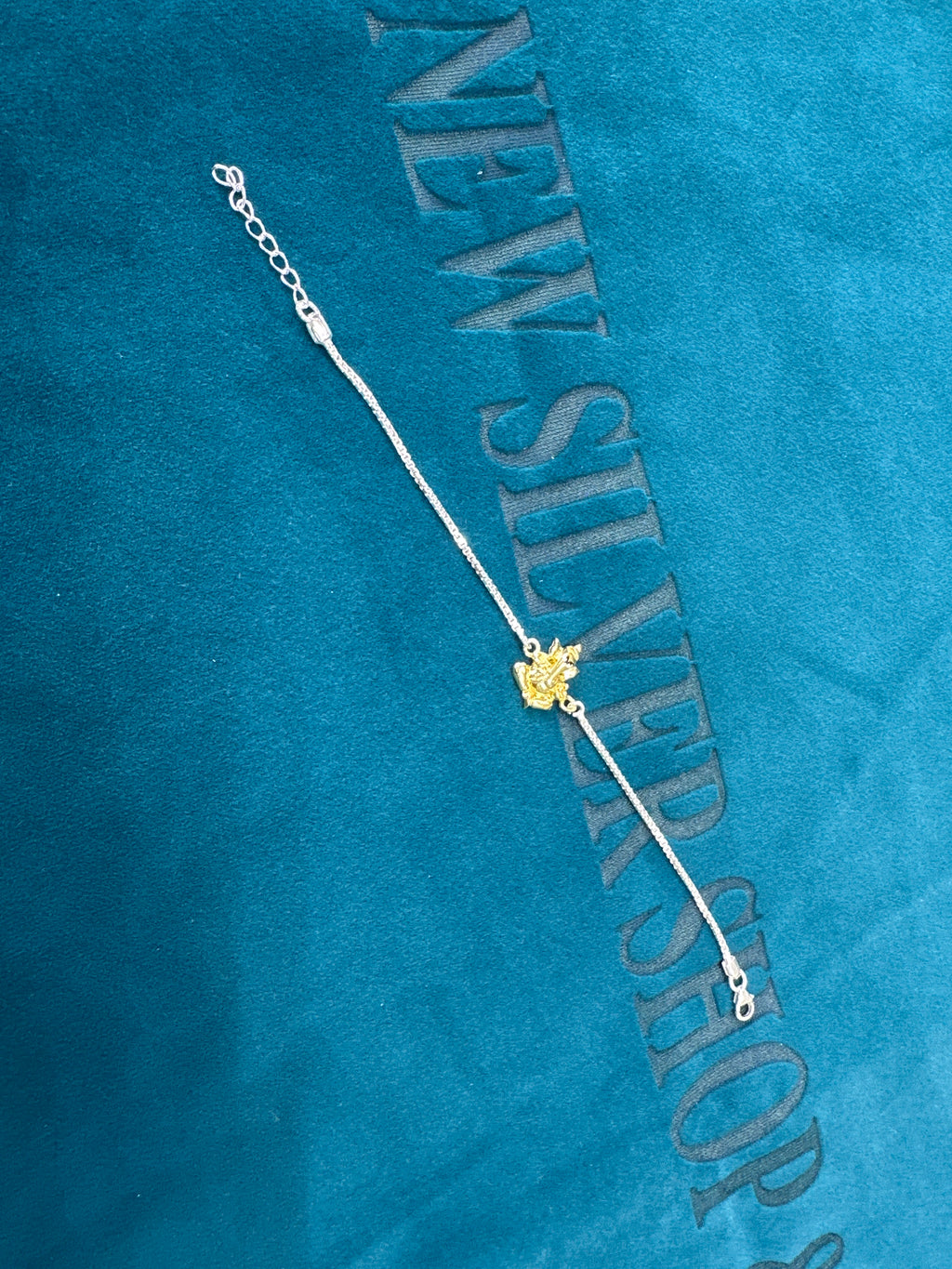 Silver Fancy Rakhi