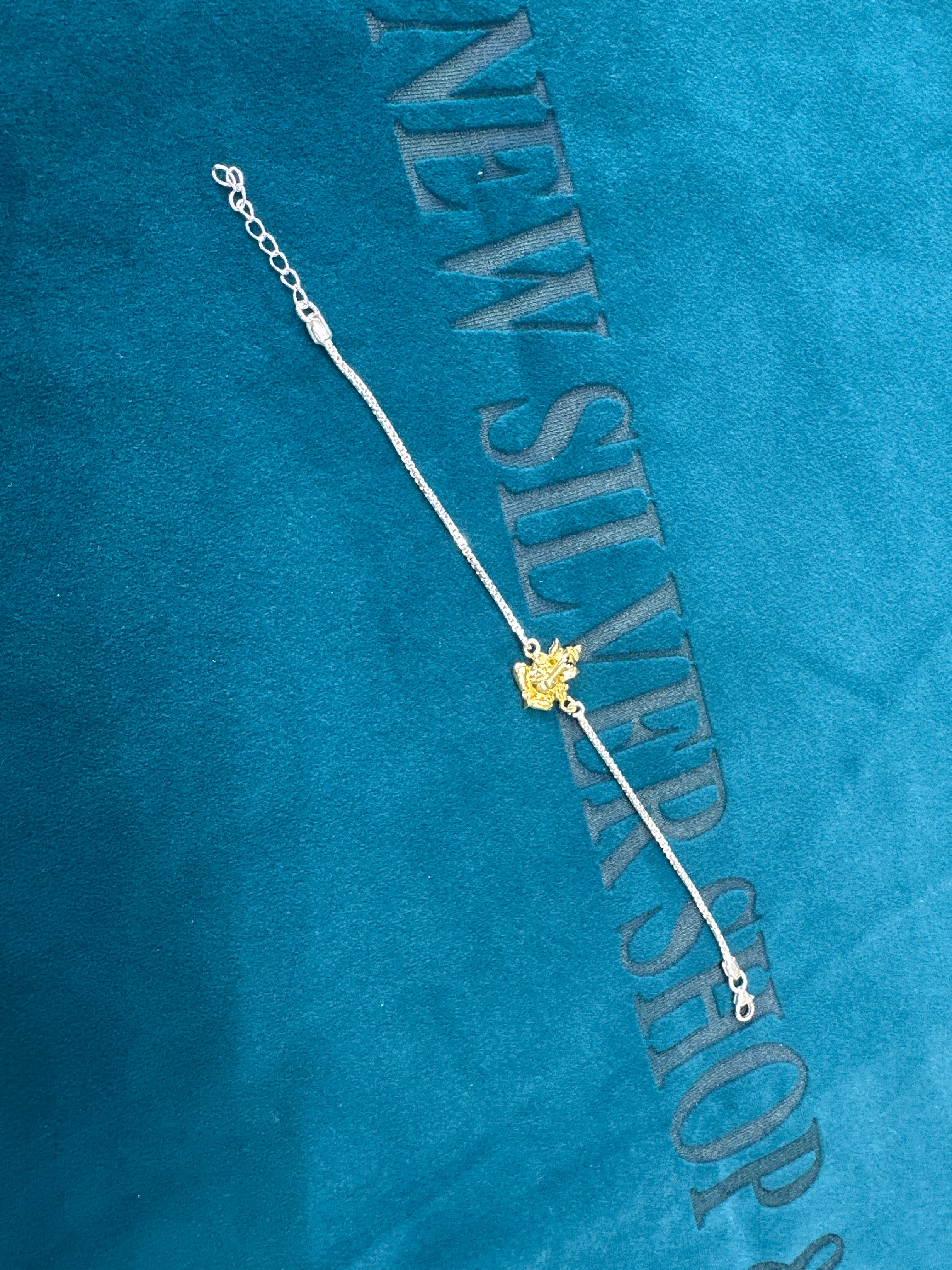 Silver Fancy Rakhi