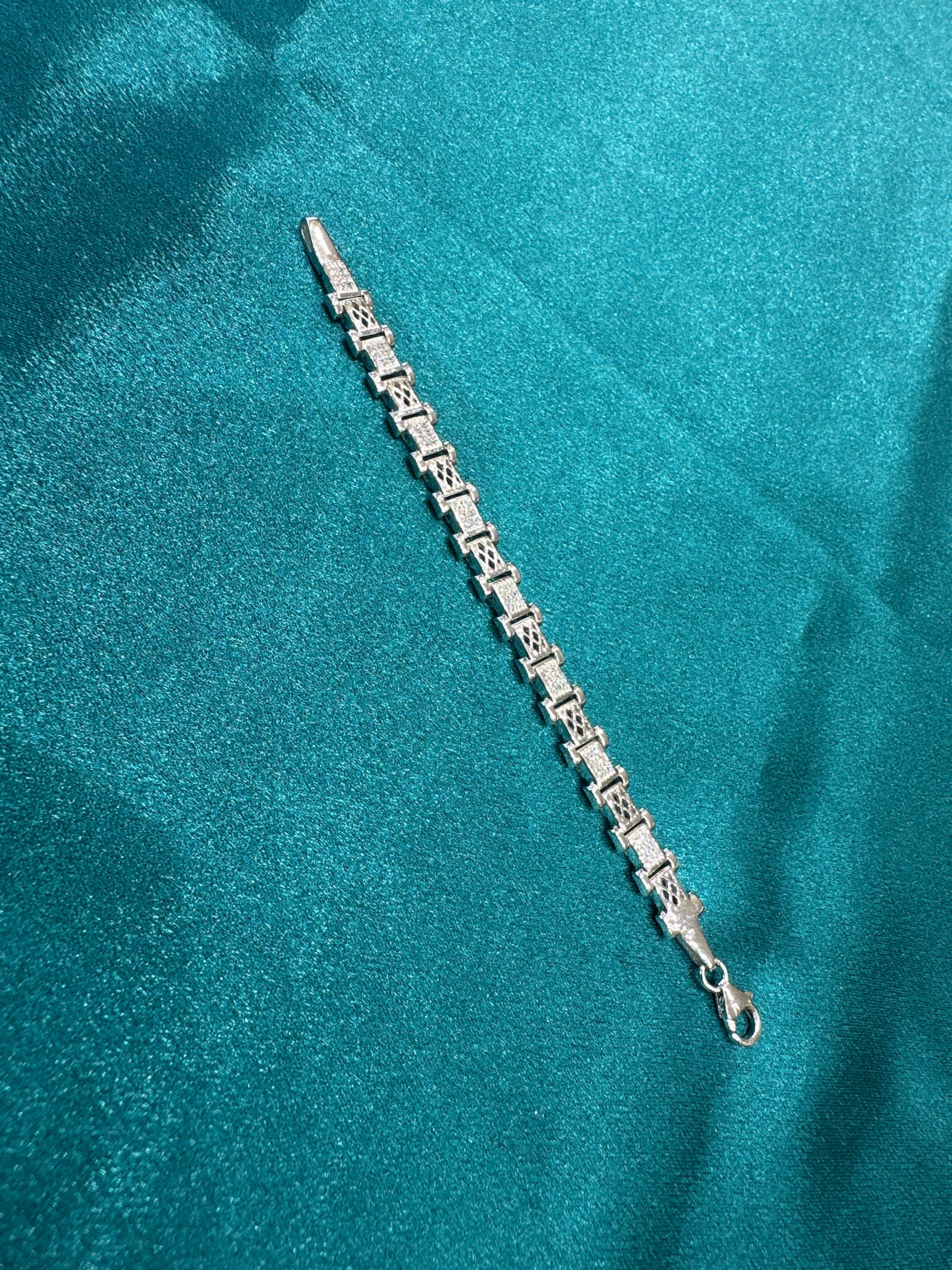 Men’s Designer Silver Bracelet (7mm)