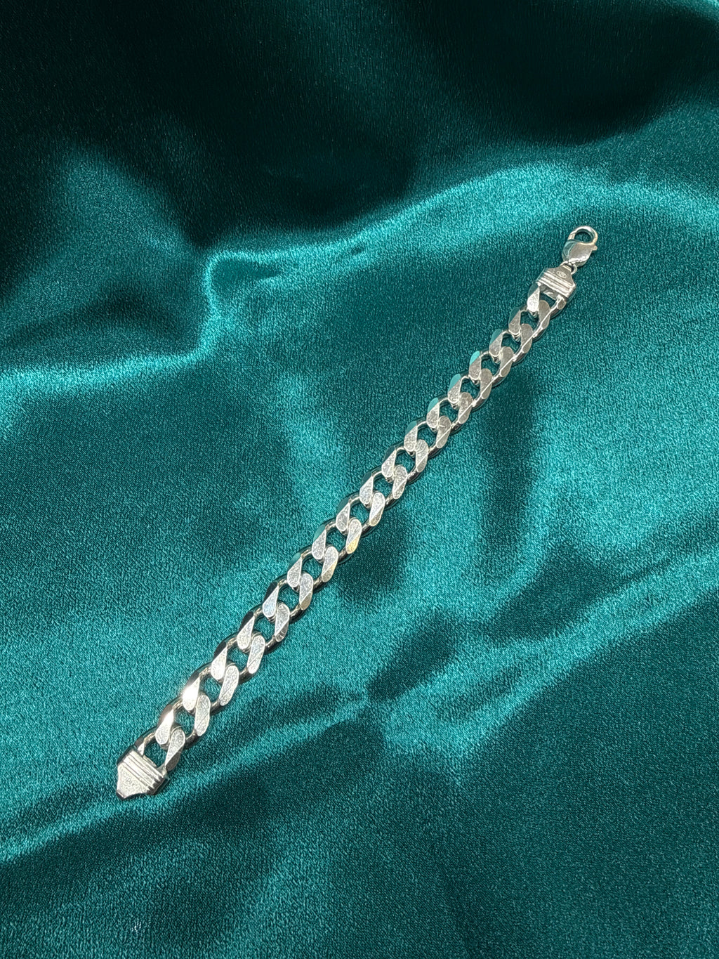 Men’s Cuban Link Silver 925 Bracelet (13mm)