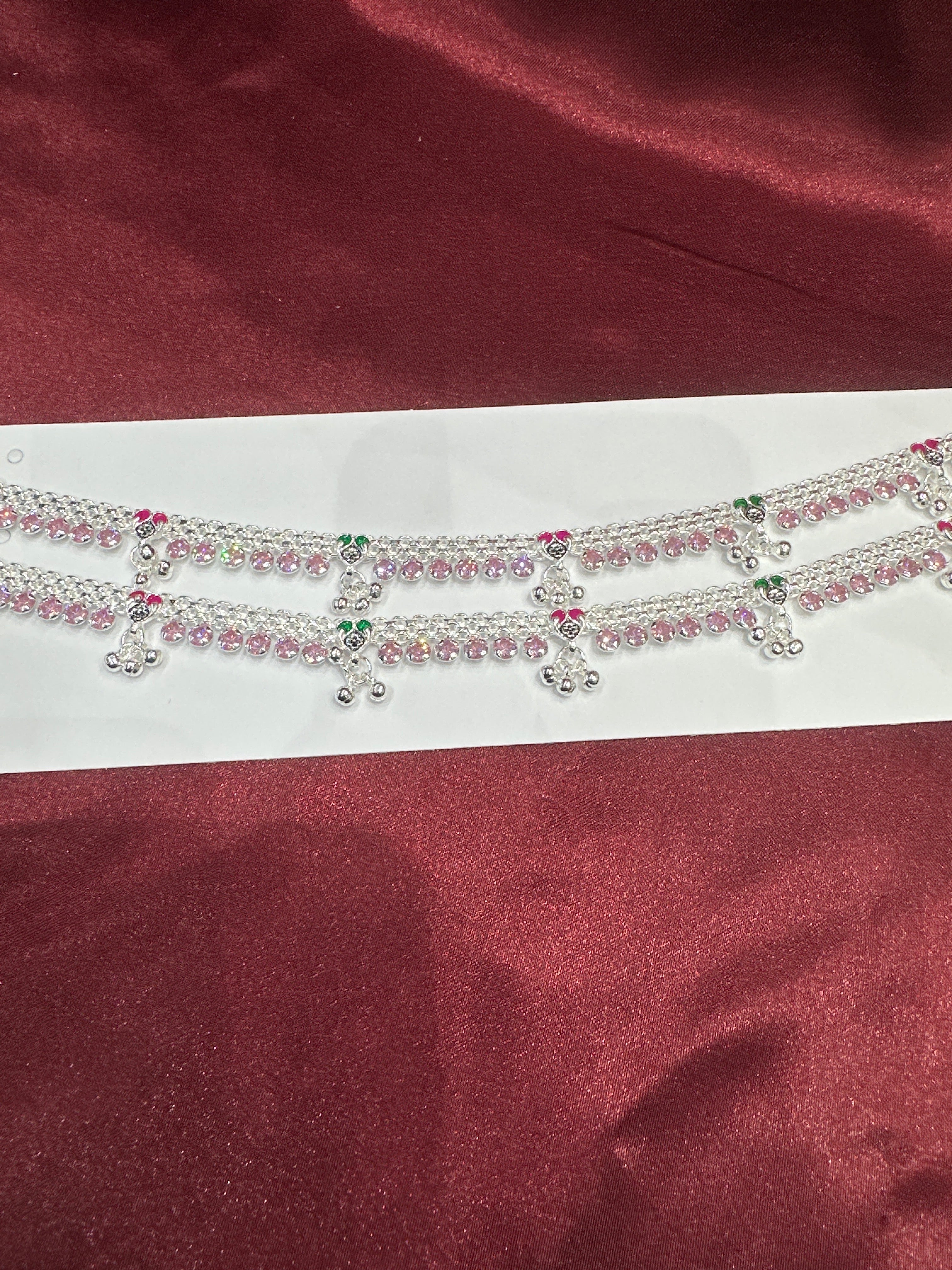 Women’s Fancy/Traditional Silver Anklet