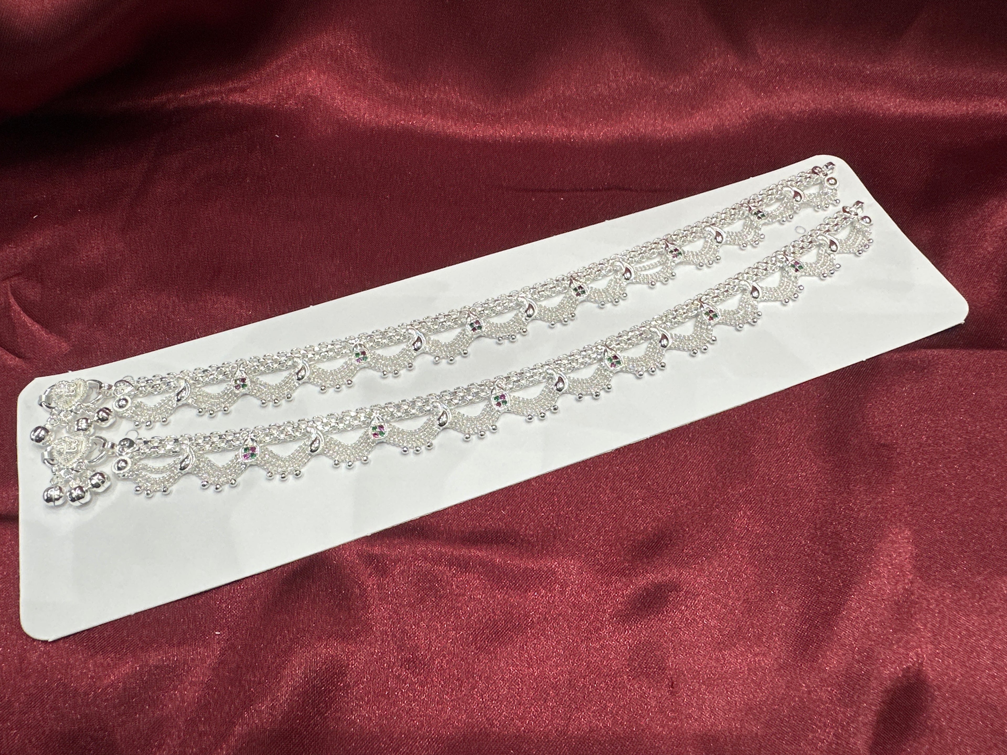 Women’s Fancy/Traditional Silver Anklet