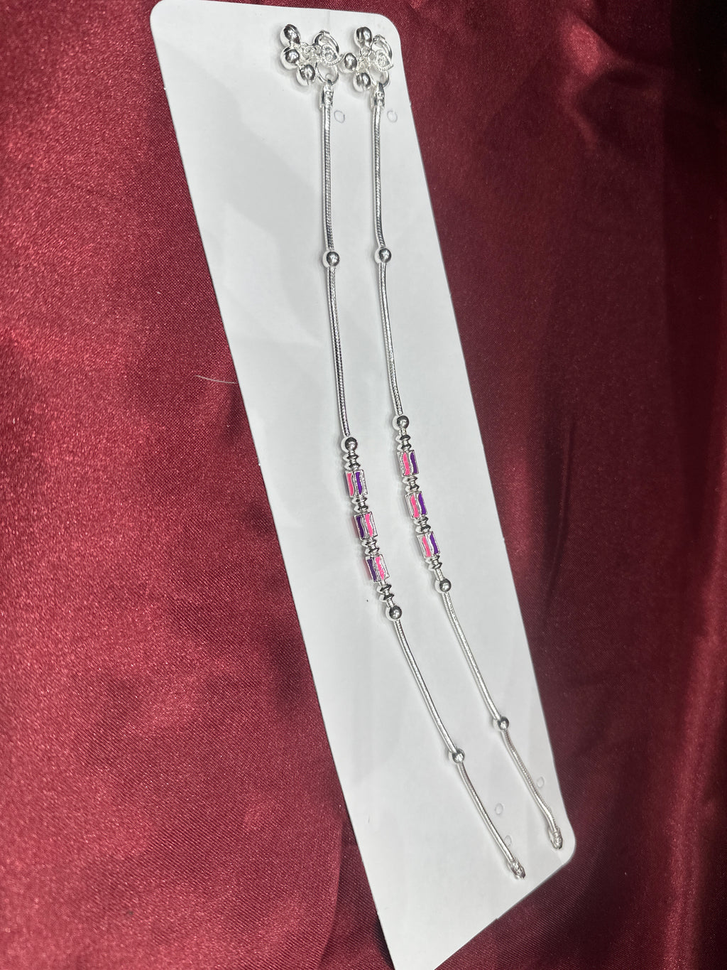 Women’s Fancy/Traditional Silver Anklet