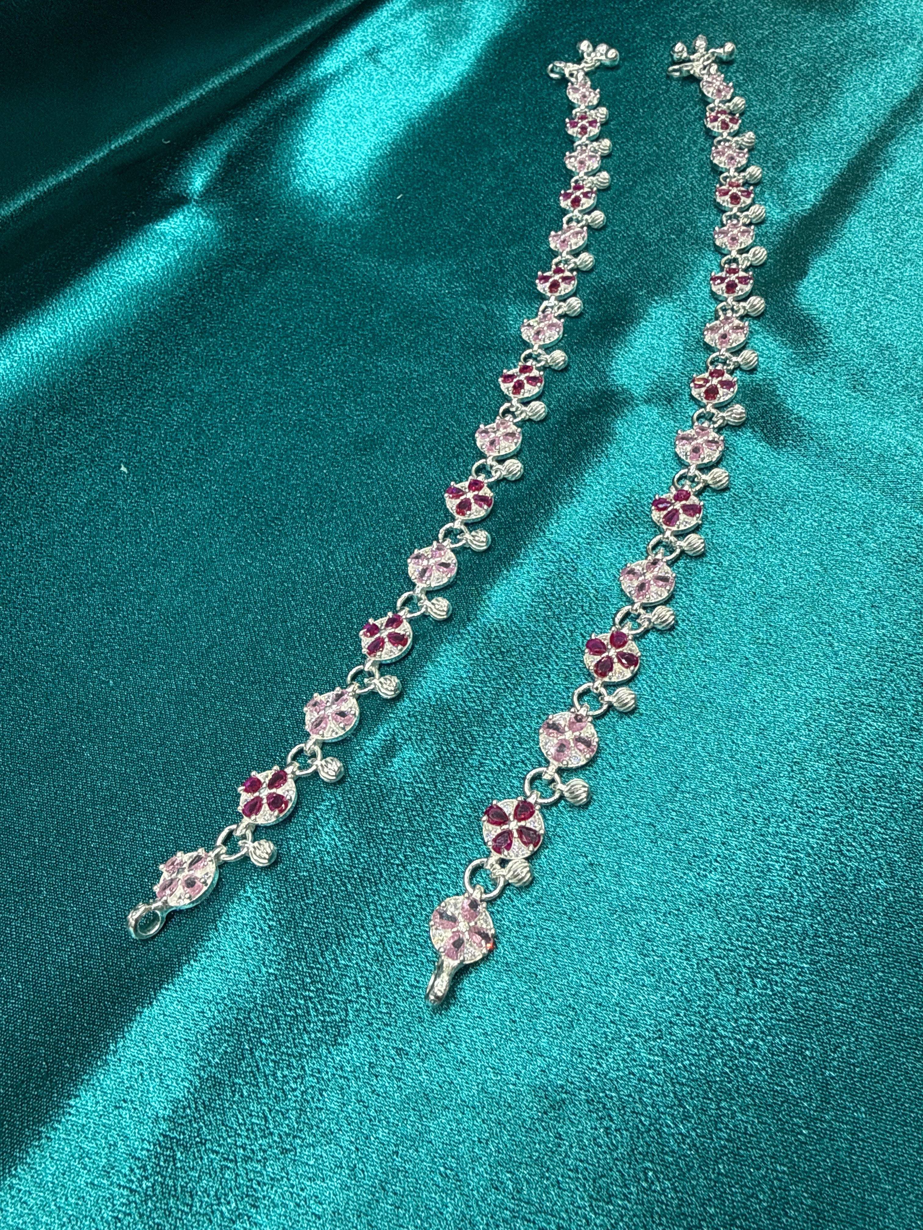 Women’s Fancy/Traditional Silver Anklet