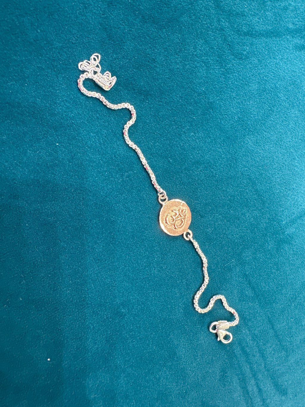 Silver Fancy Rakhi