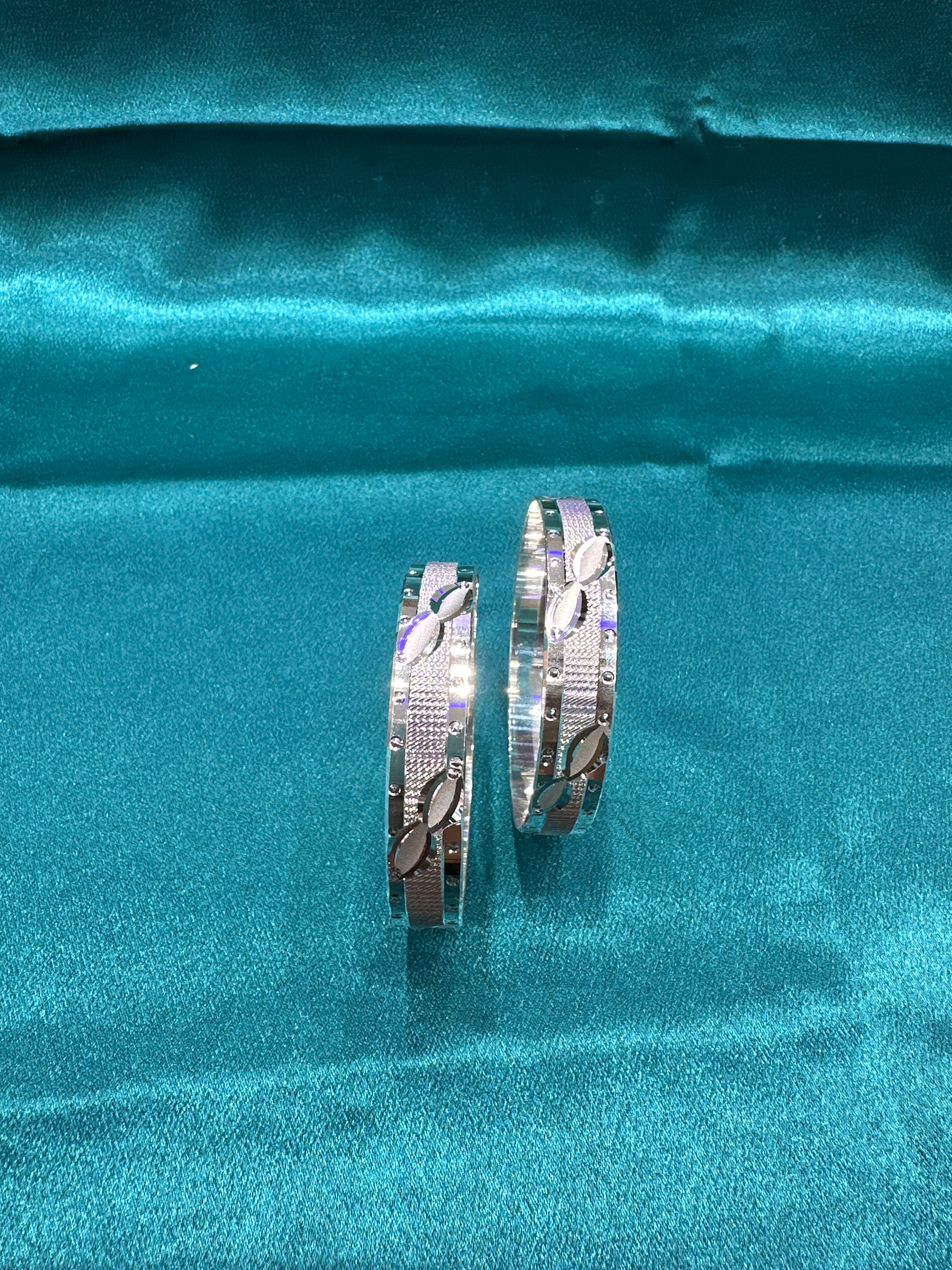 Designer Silver Bangles