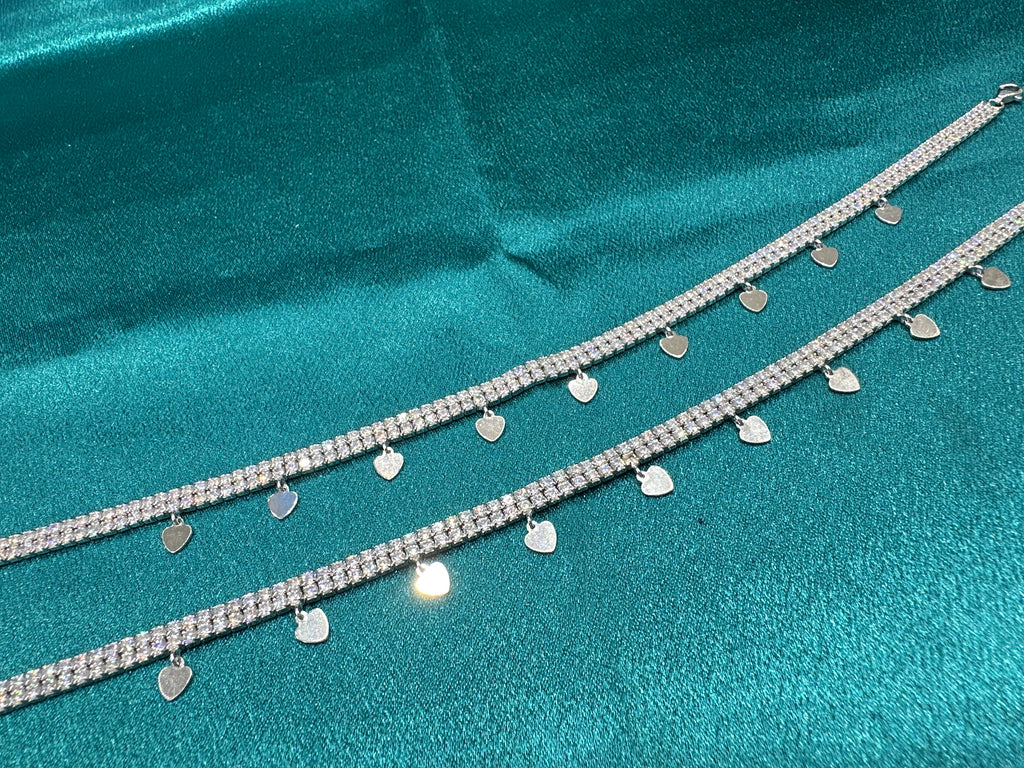 Women’s Fancy/Traditional Silver Anklet