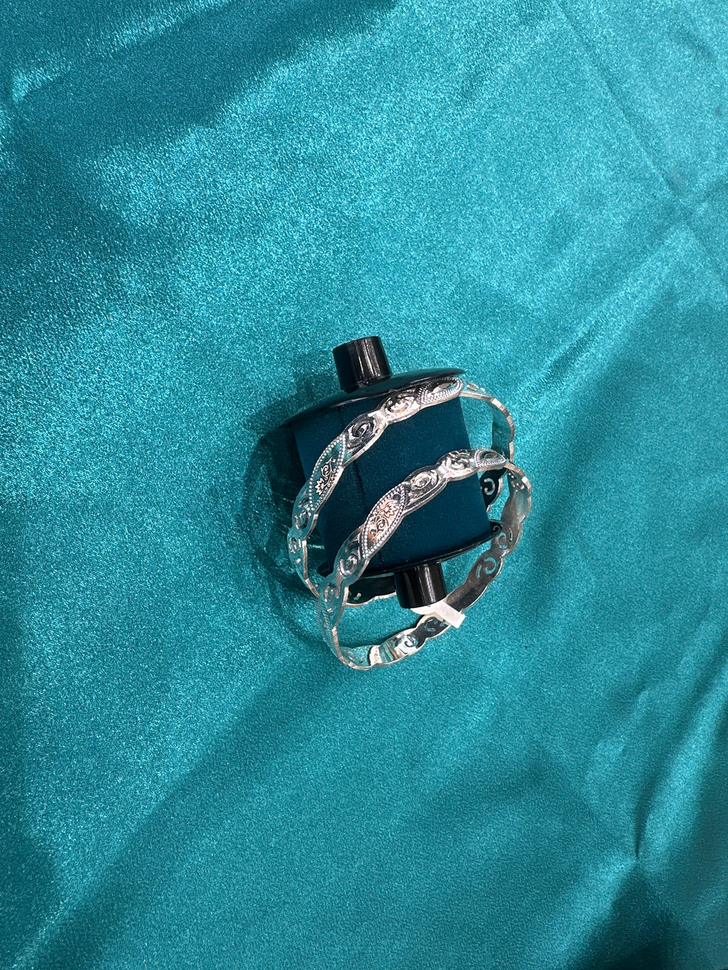 Designer Silver Bangles