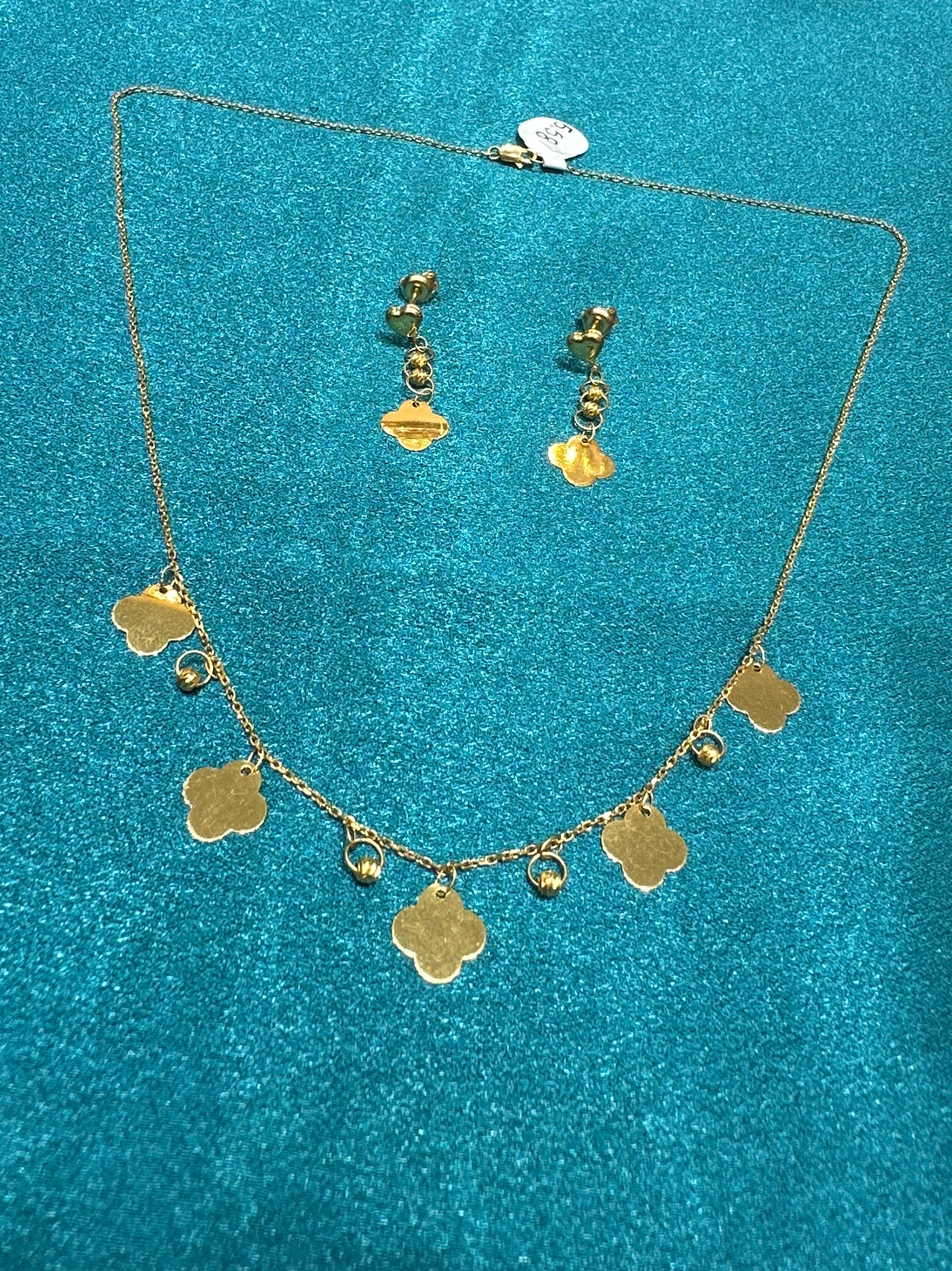 22k Gold Designer Necklace