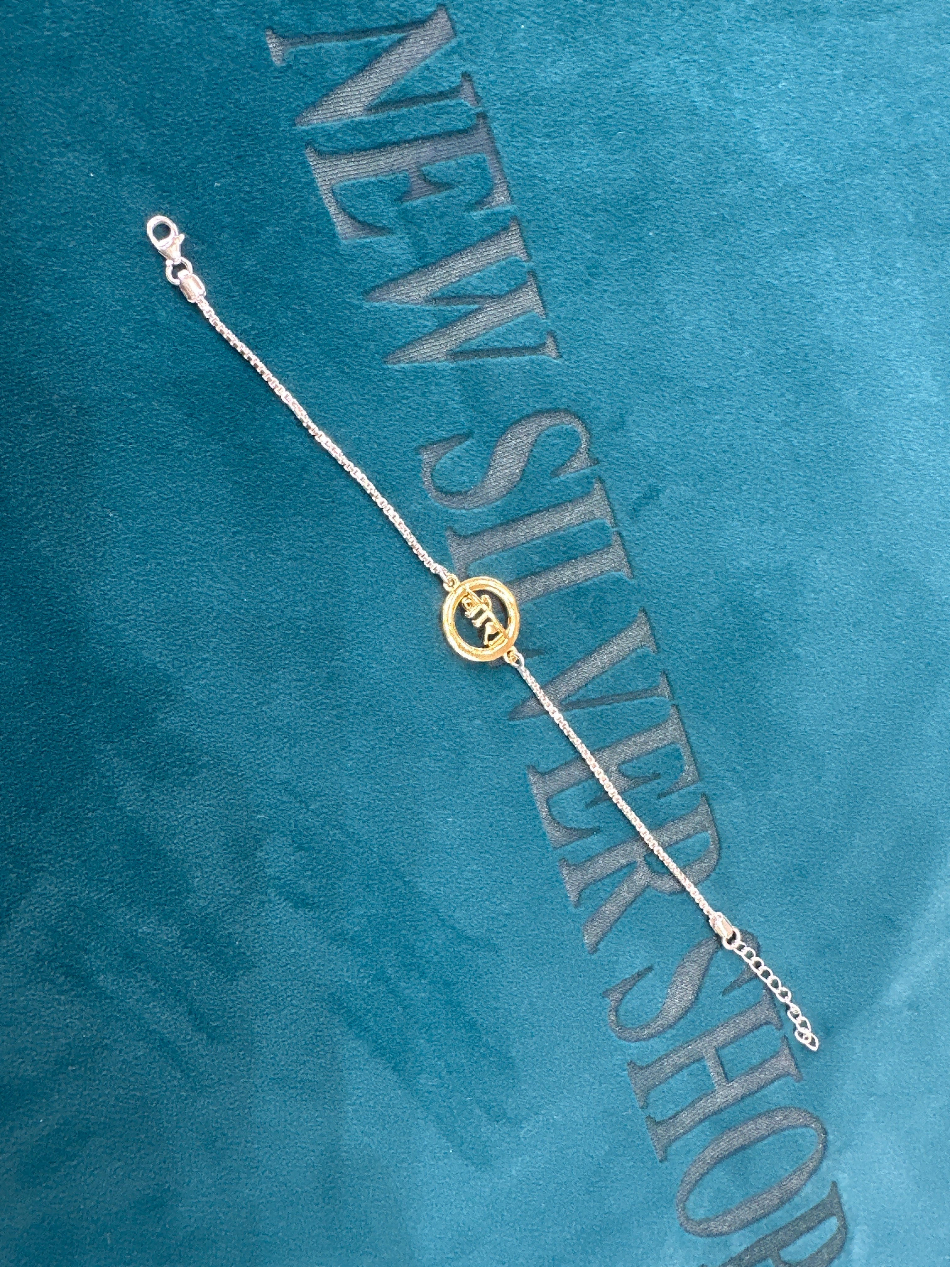 Silver Fancy Rakhi