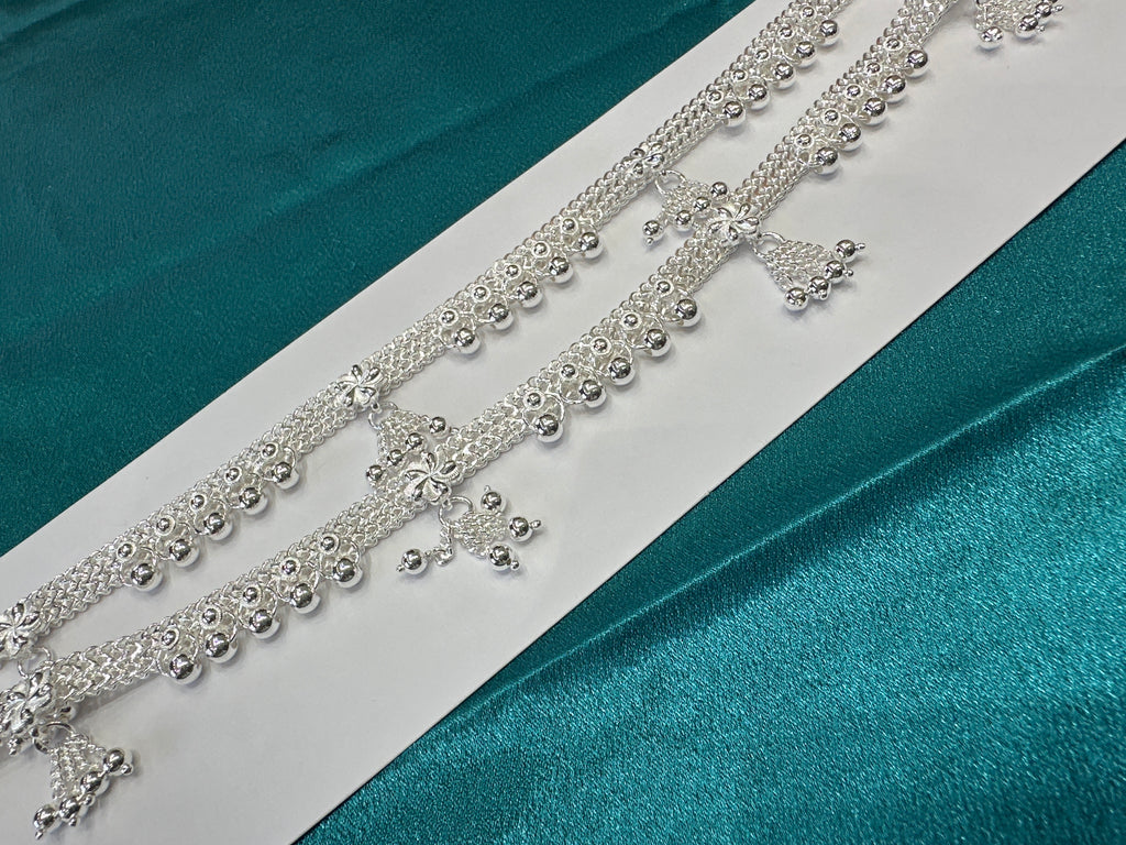 Women’s Fancy/Traditional Silver Anklet