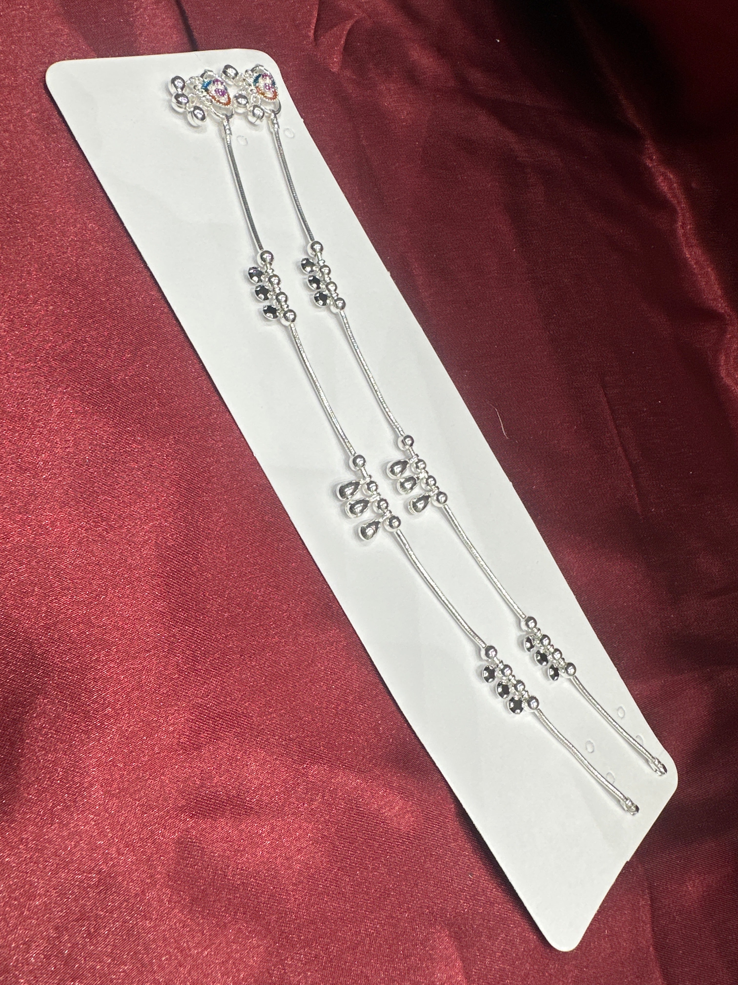 Women’s Fancy/Traditional Silver Anklet