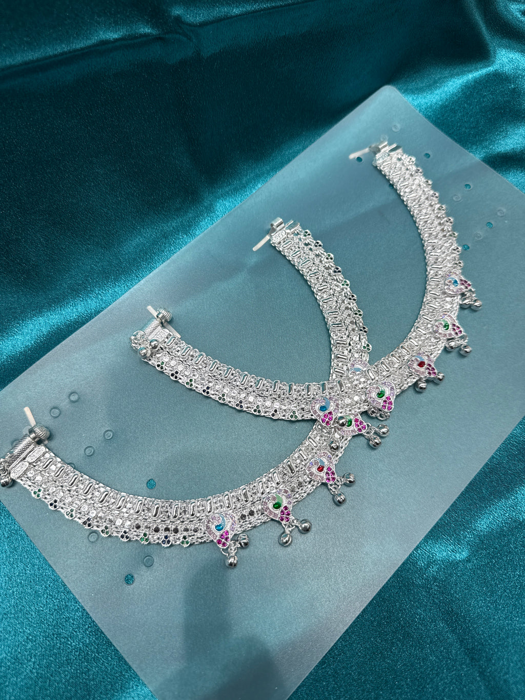 Women’s Traditional Heavy Weight Silver Anklet
