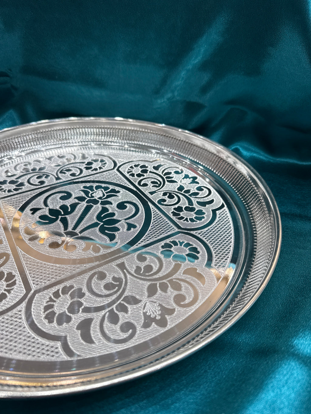 Designer Silver Plate (12 inch)