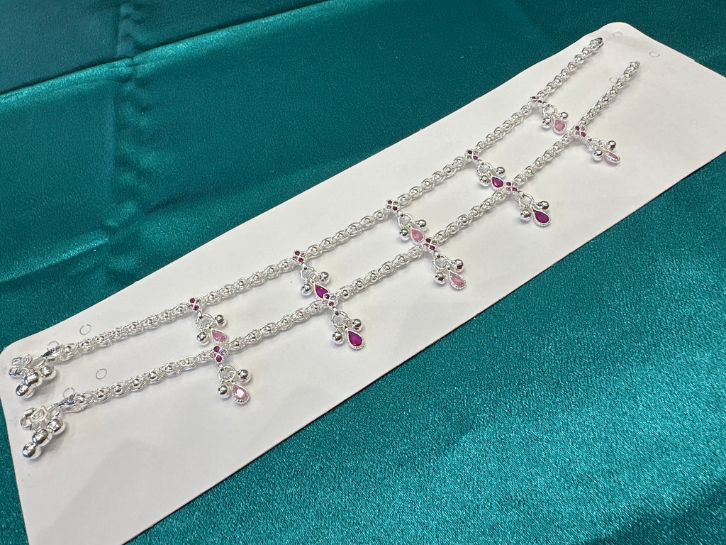 Women’s Fancy/Traditional Silver Anklet