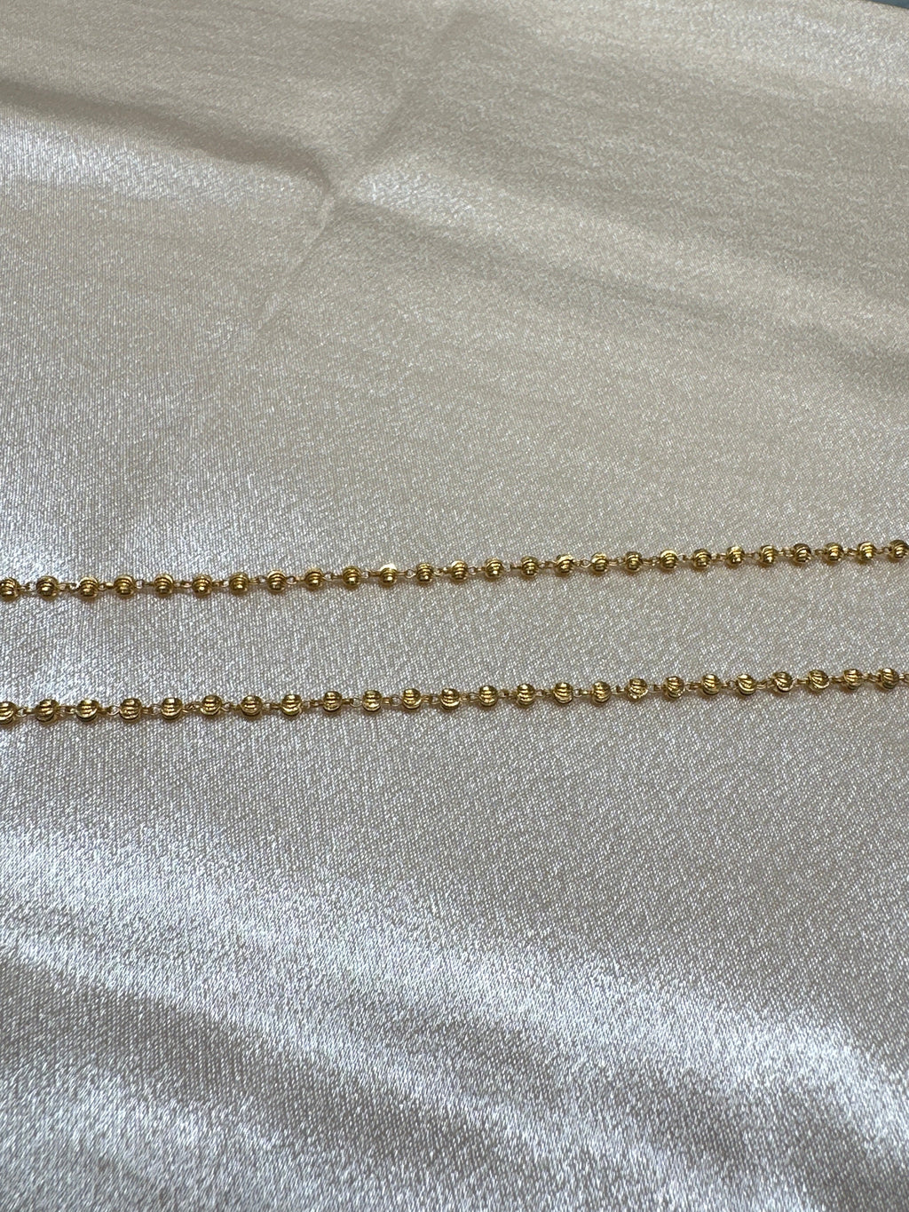 22K Designer Gold Chain