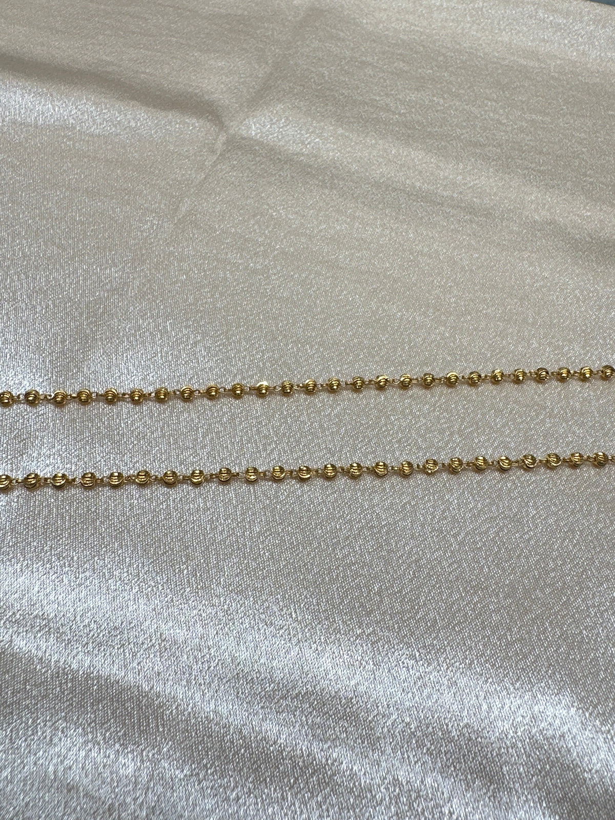 22K Designer Gold Chain