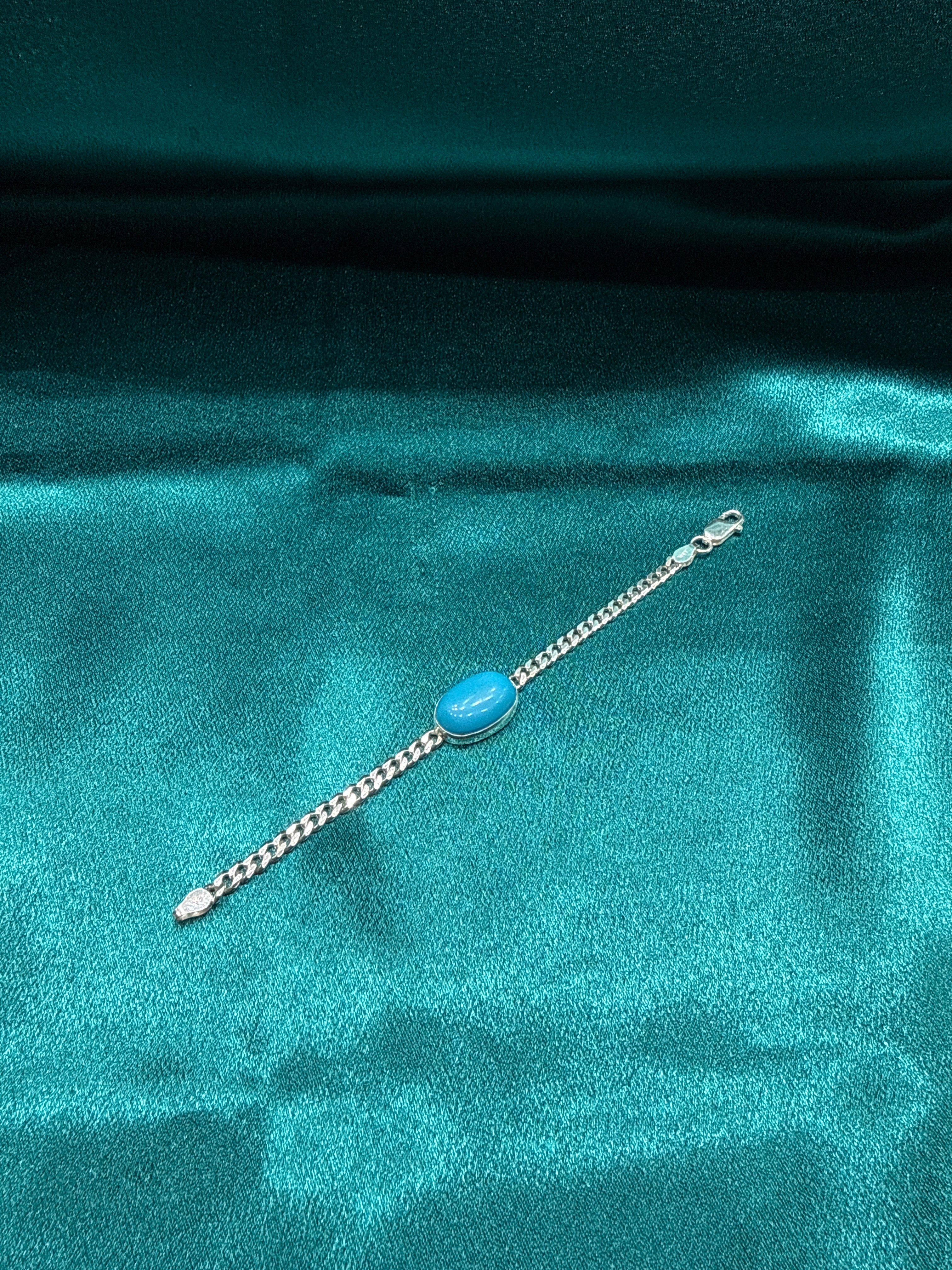 Kids Feroza Sikver 925 Bracelet (4mm)