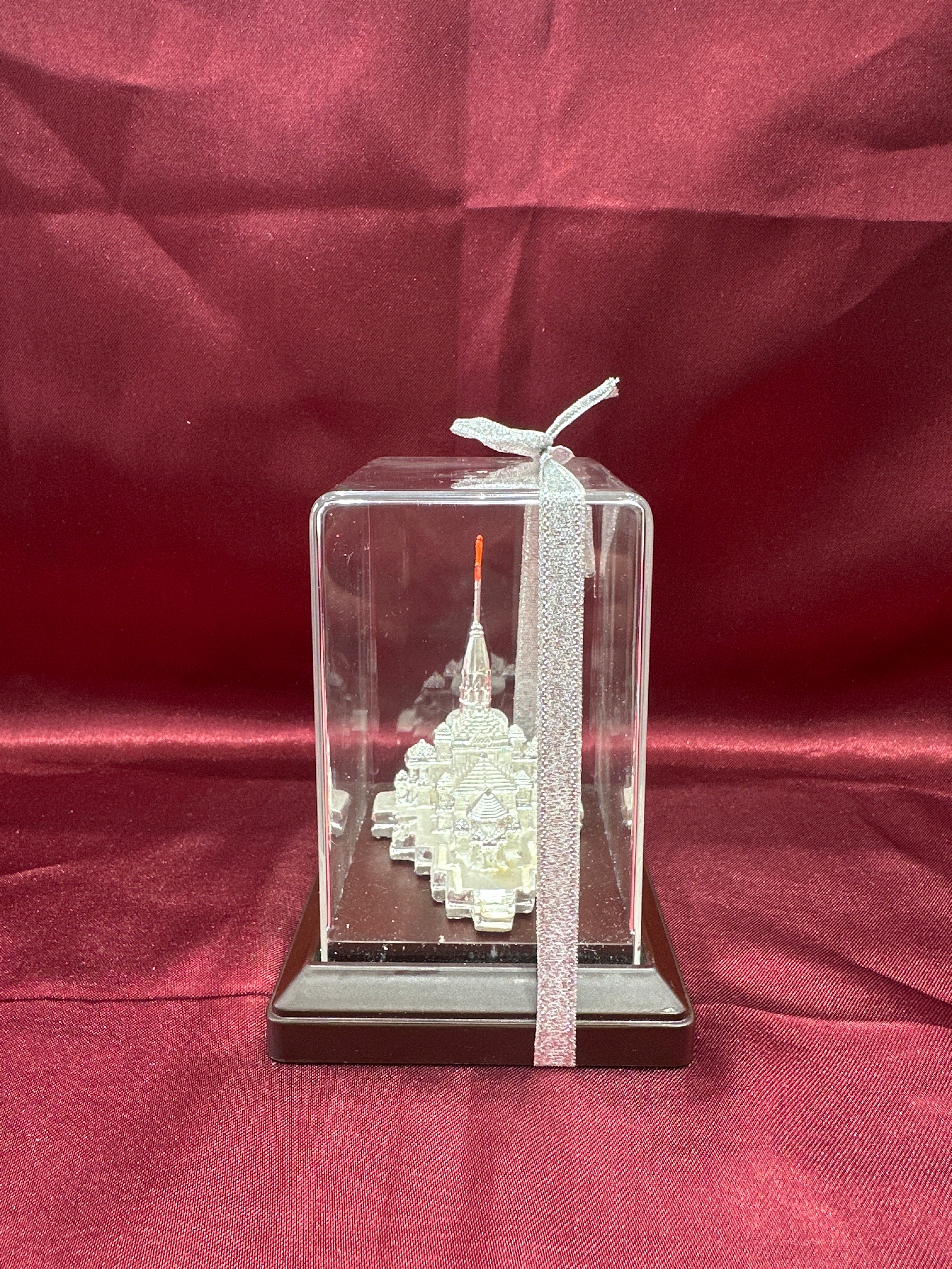 Pure Silver Ram Mandir Idol (Murti)