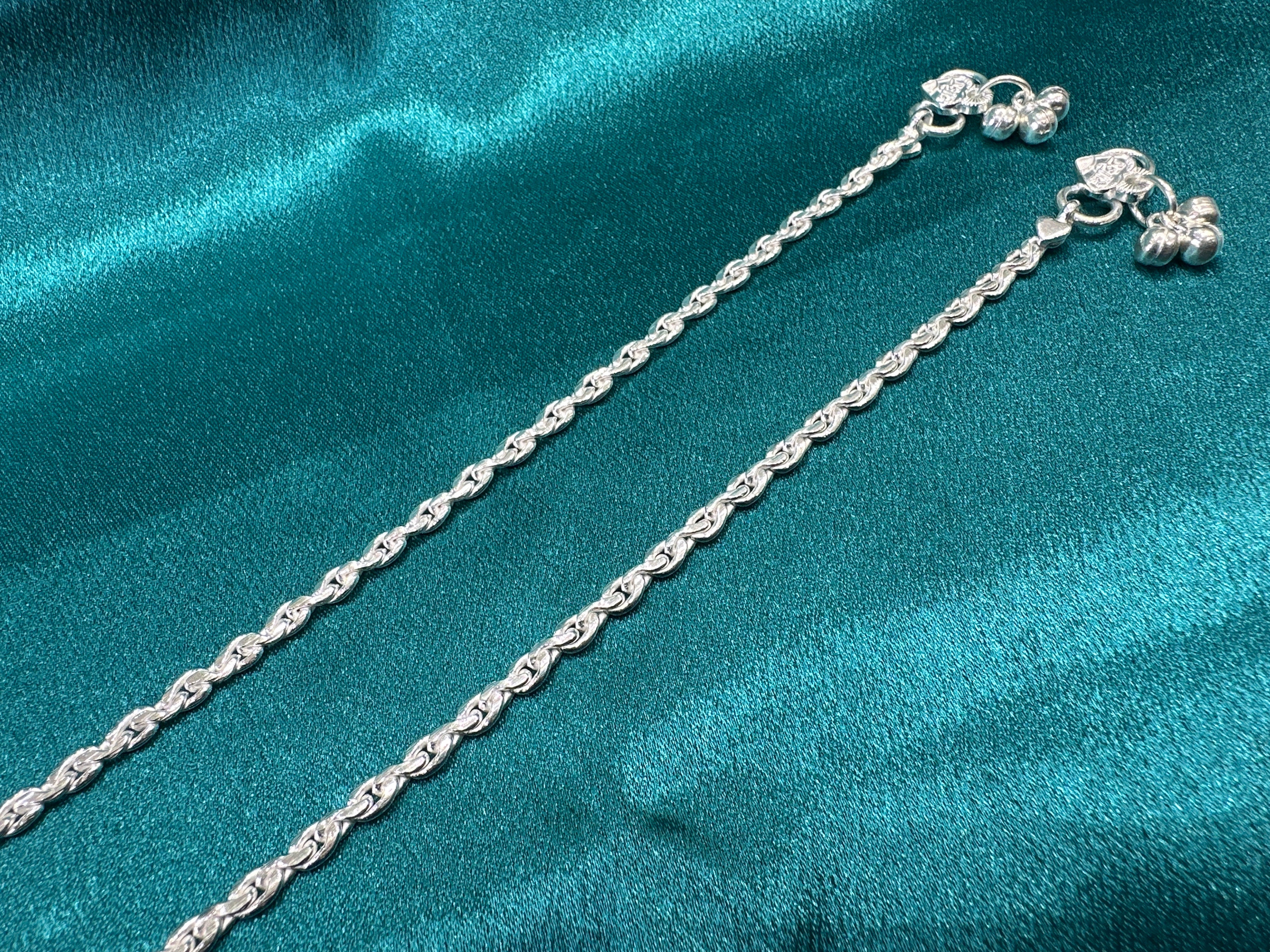 Women’s Fancy/Traditional Silver Anklet