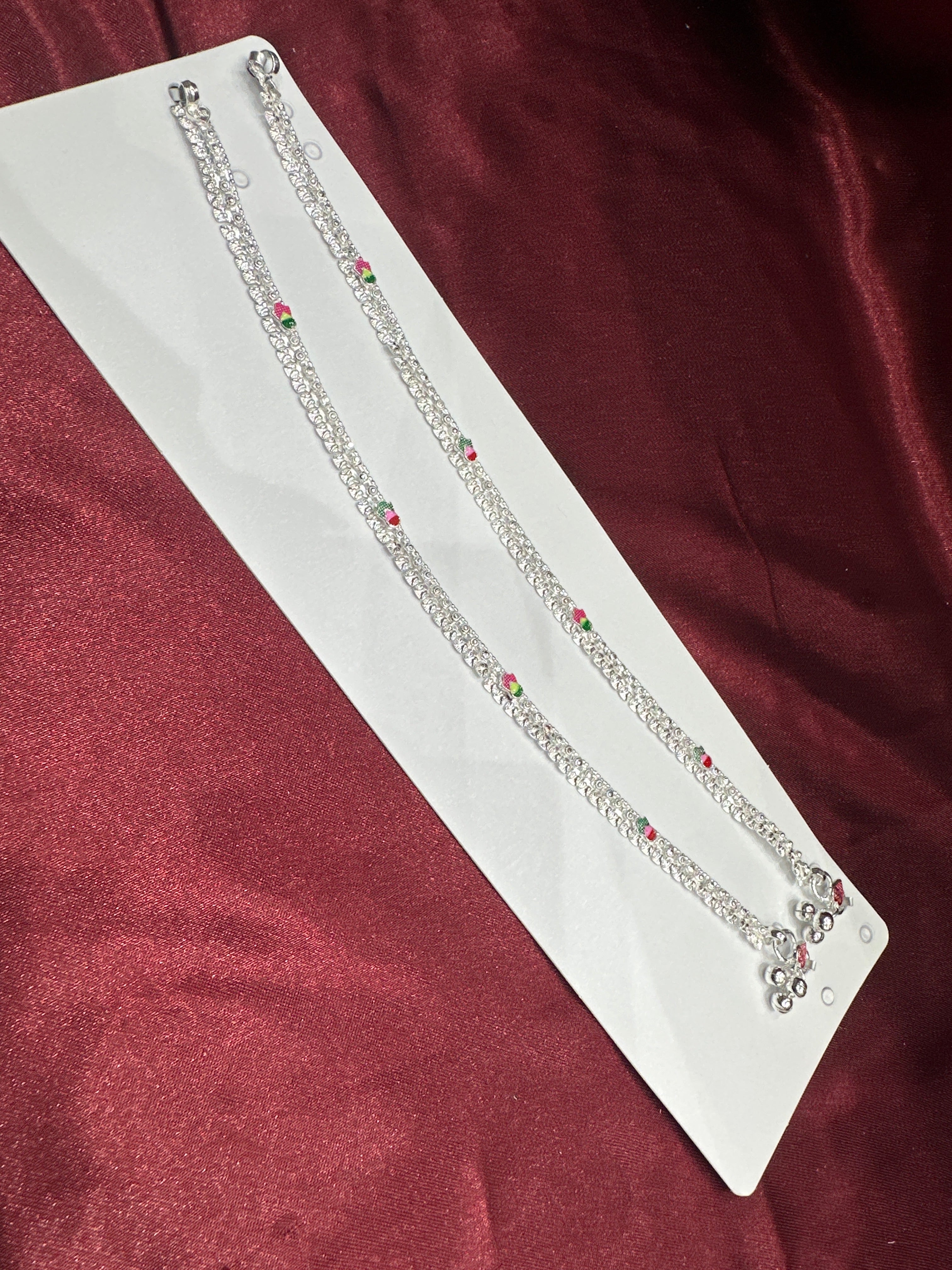 Women’s Fancy/Traditional Silver Anklet