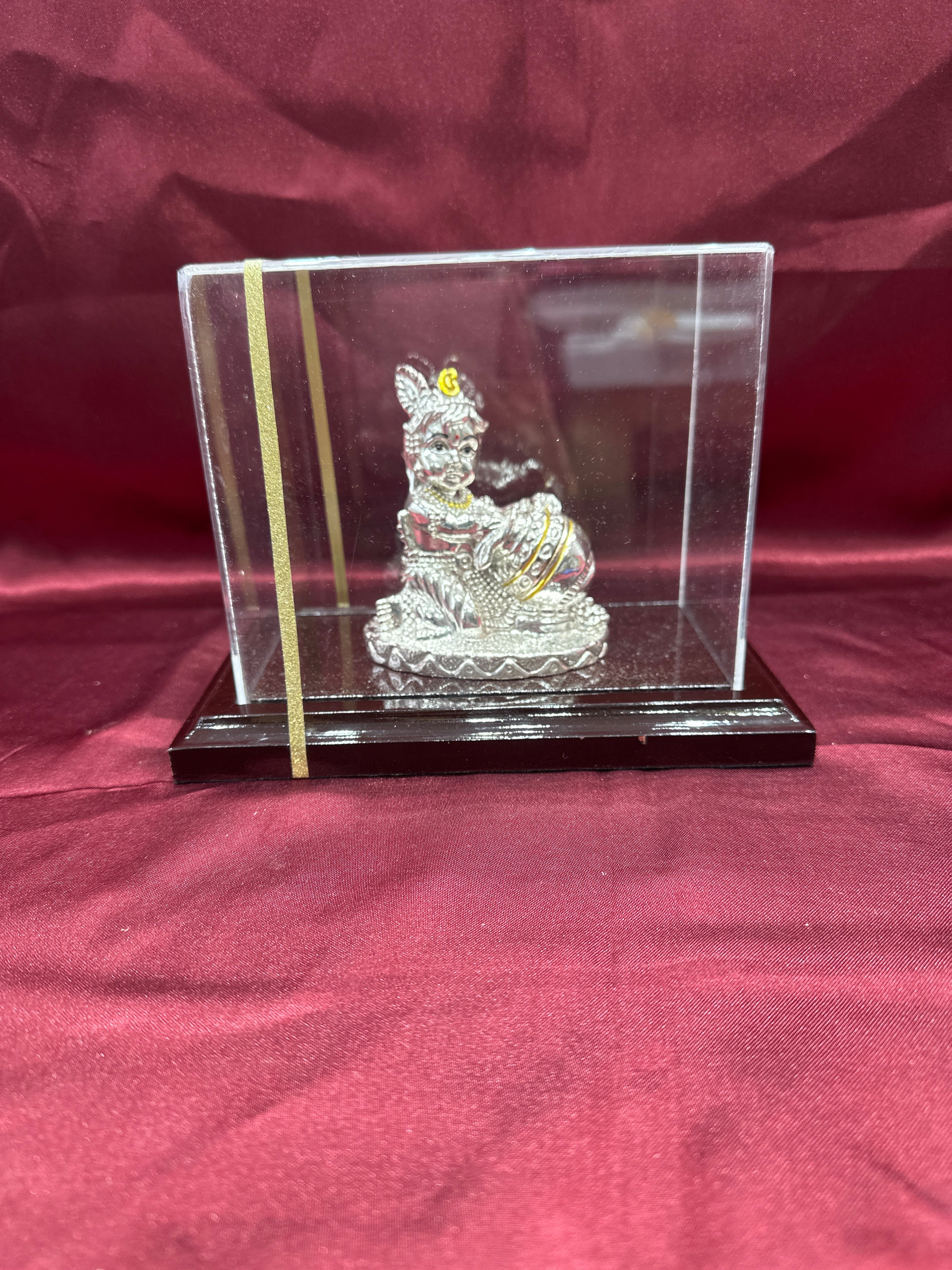 Pure Silver Krishna ji Idol (Murti)