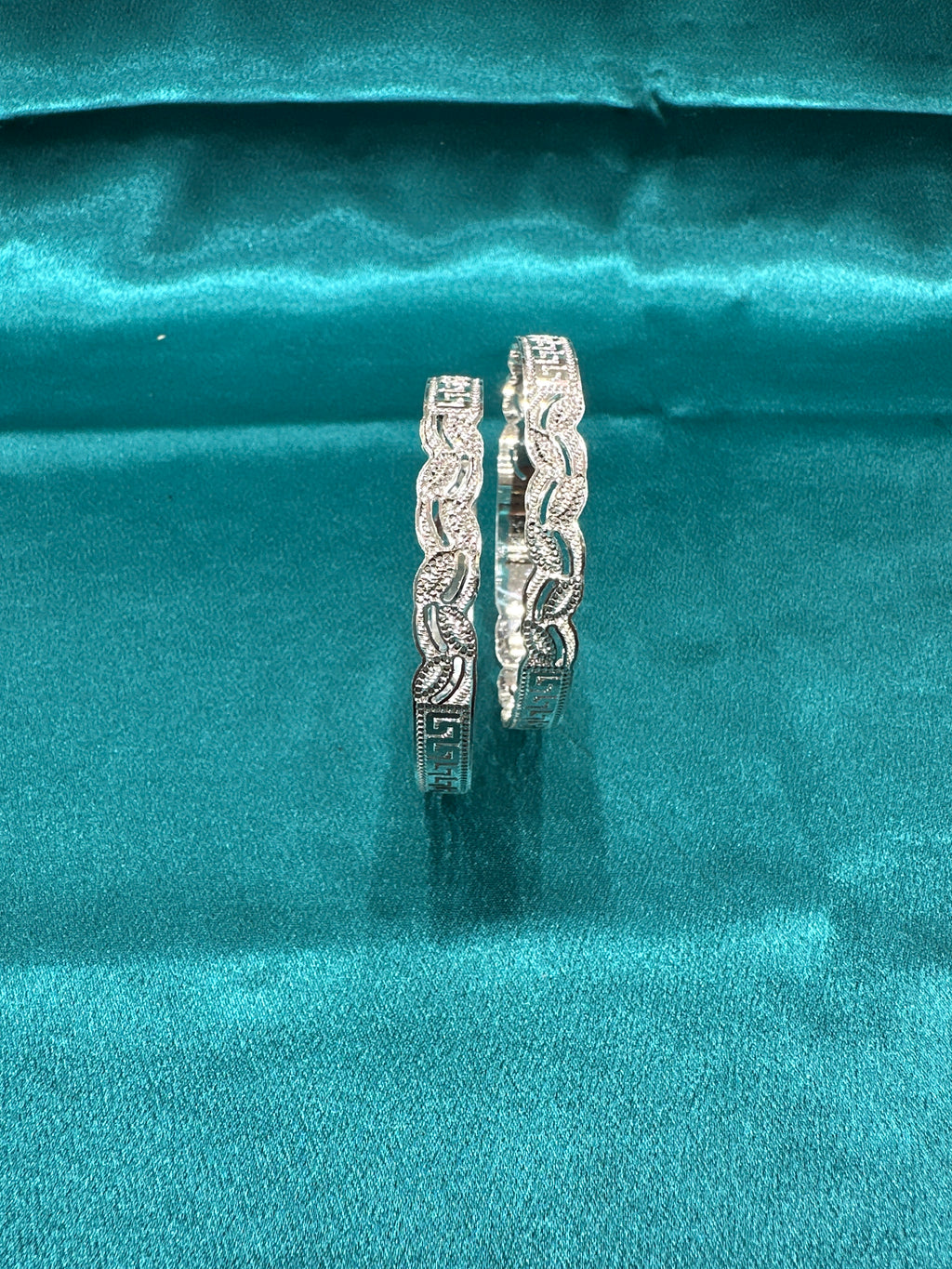 Designer Silver Bangles