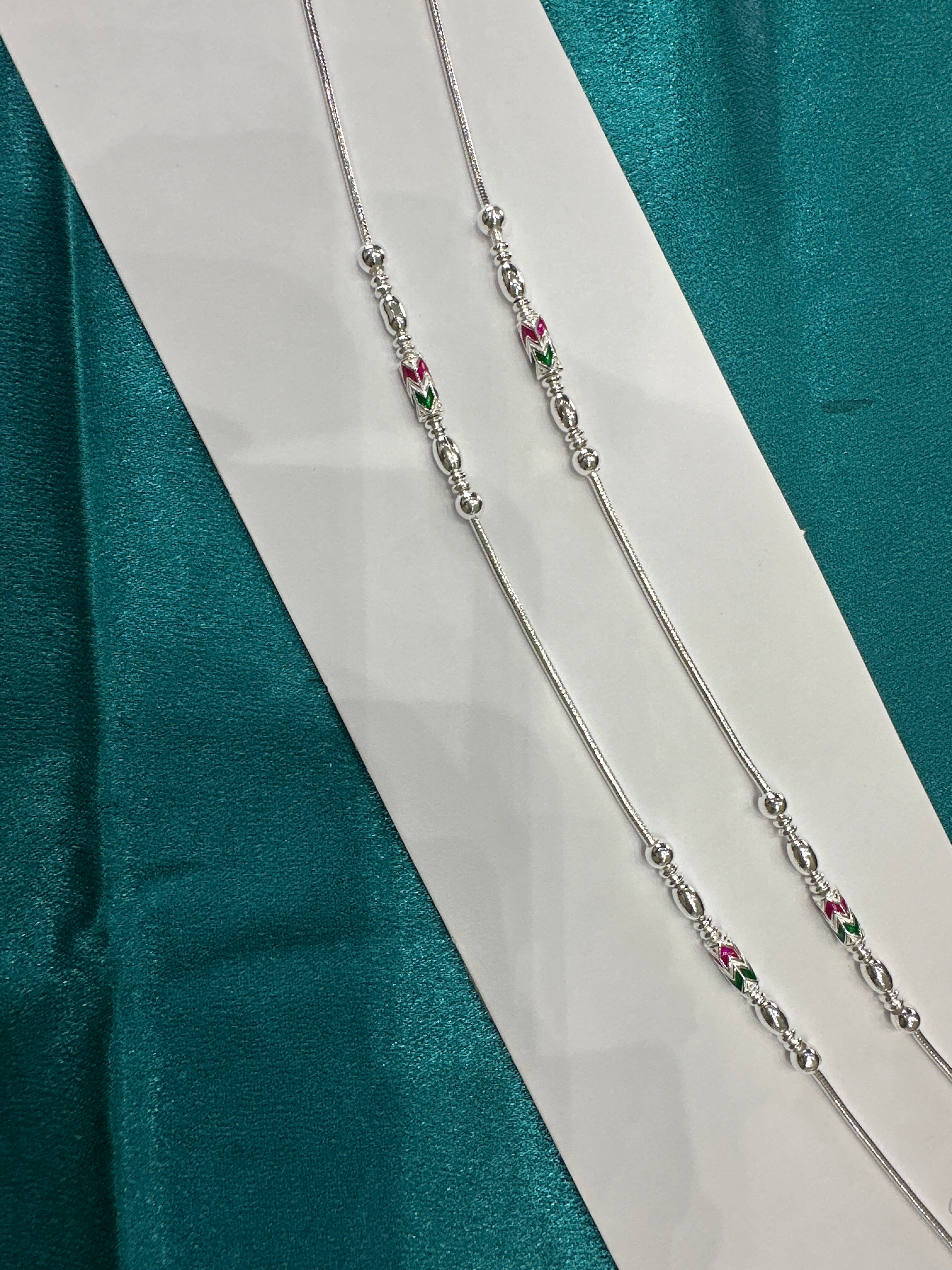 Women’s Fancy/Traditional Silver Anklet