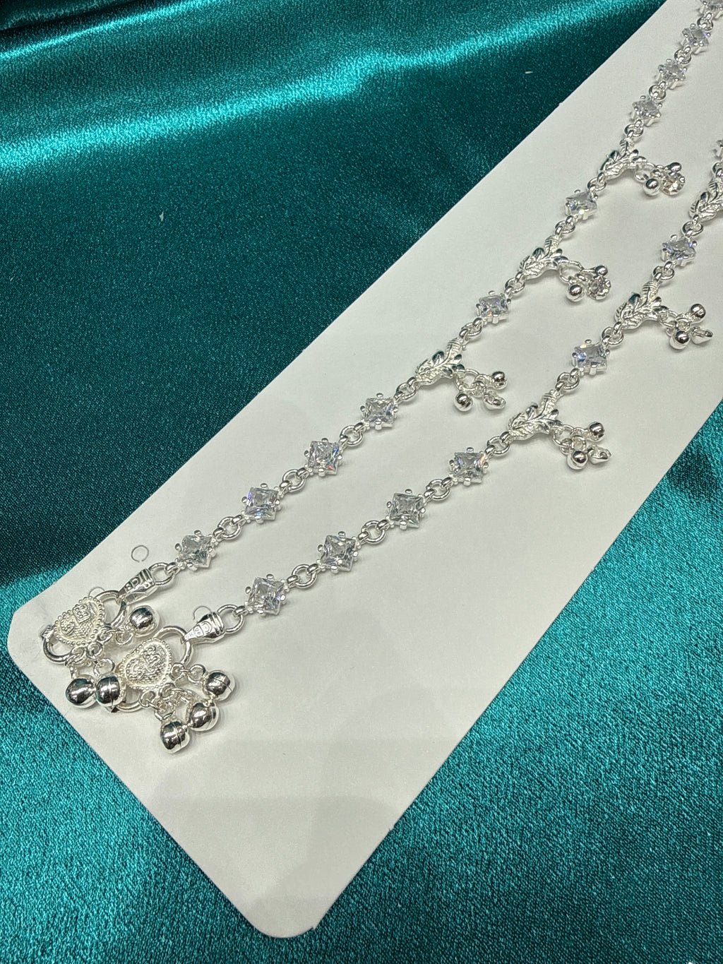 Women’s Fancy/Traditional Silver Anklet
