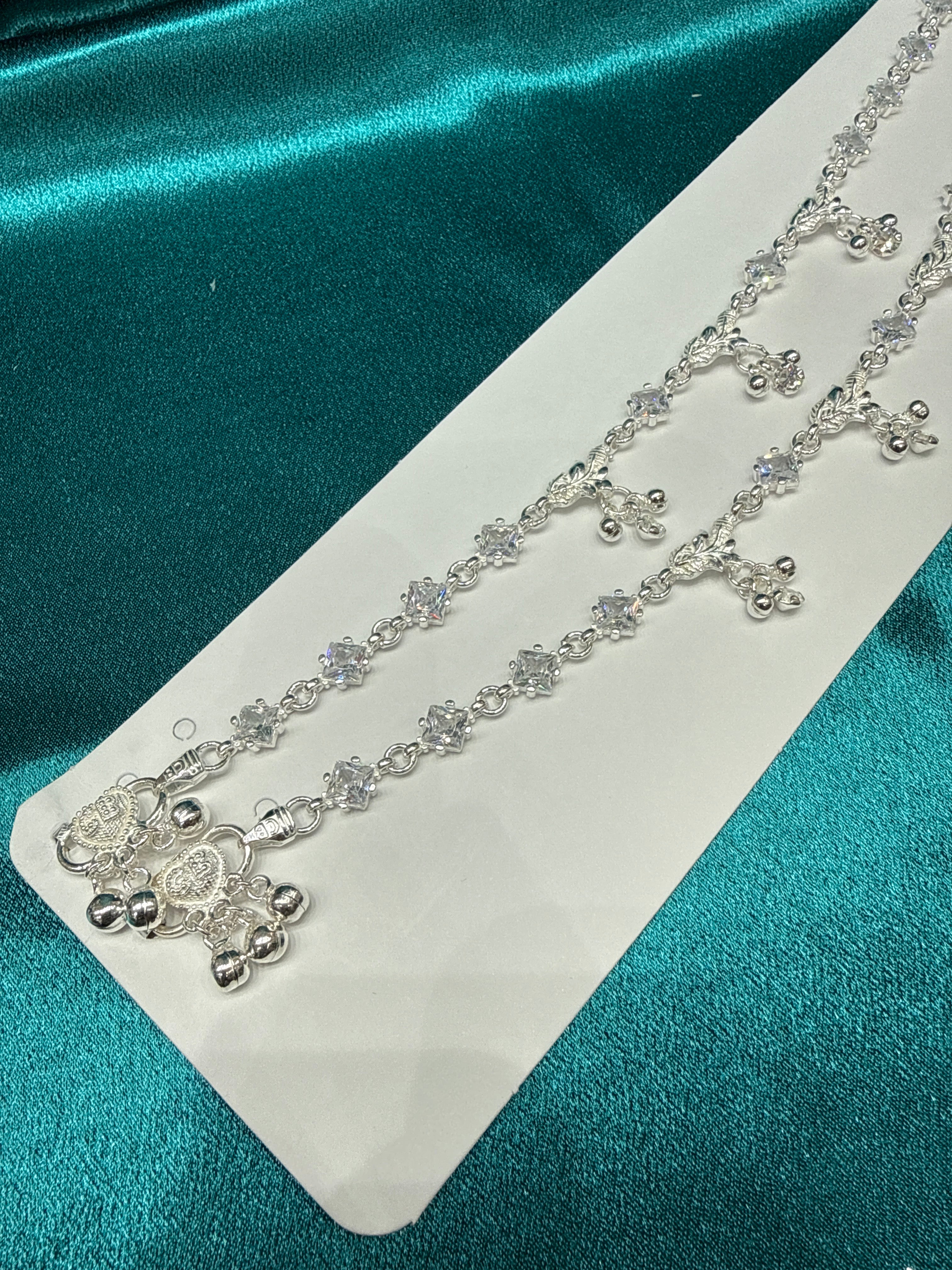Women’s Fancy/Traditional Silver Anklet