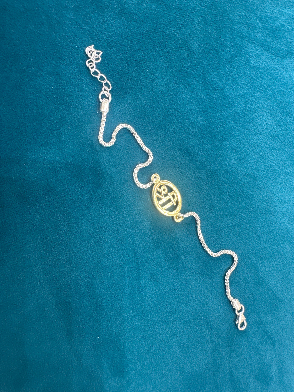 Silver Fancy Rakhi