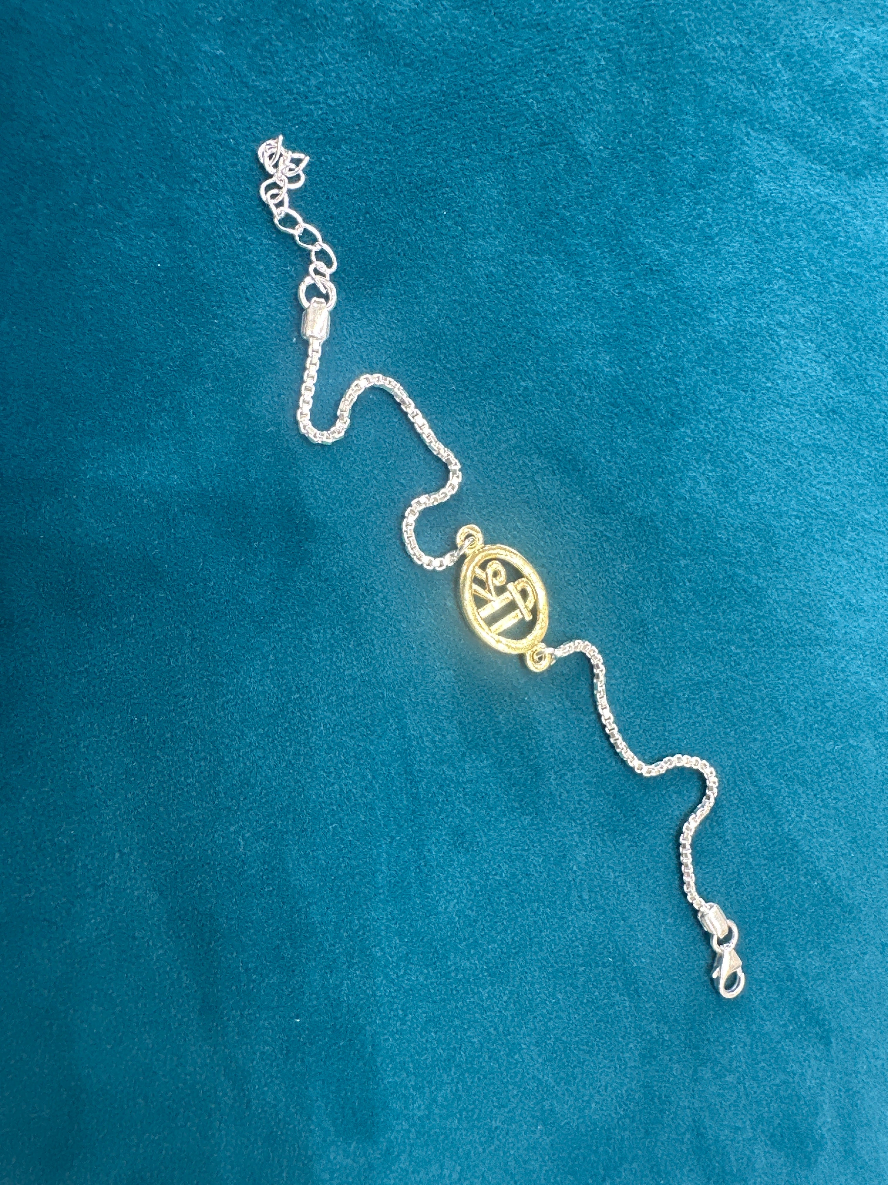Silver Fancy Rakhi