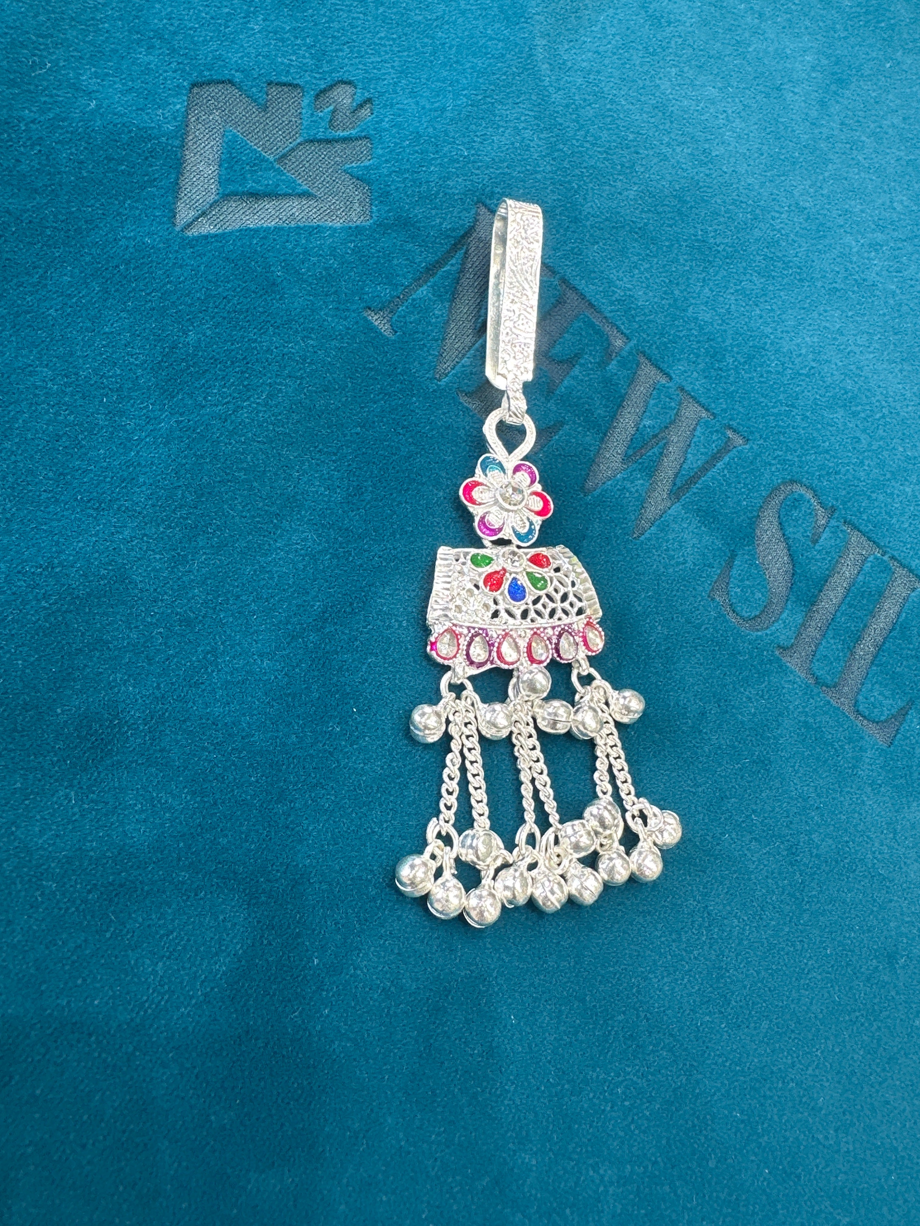 Key chain in silver