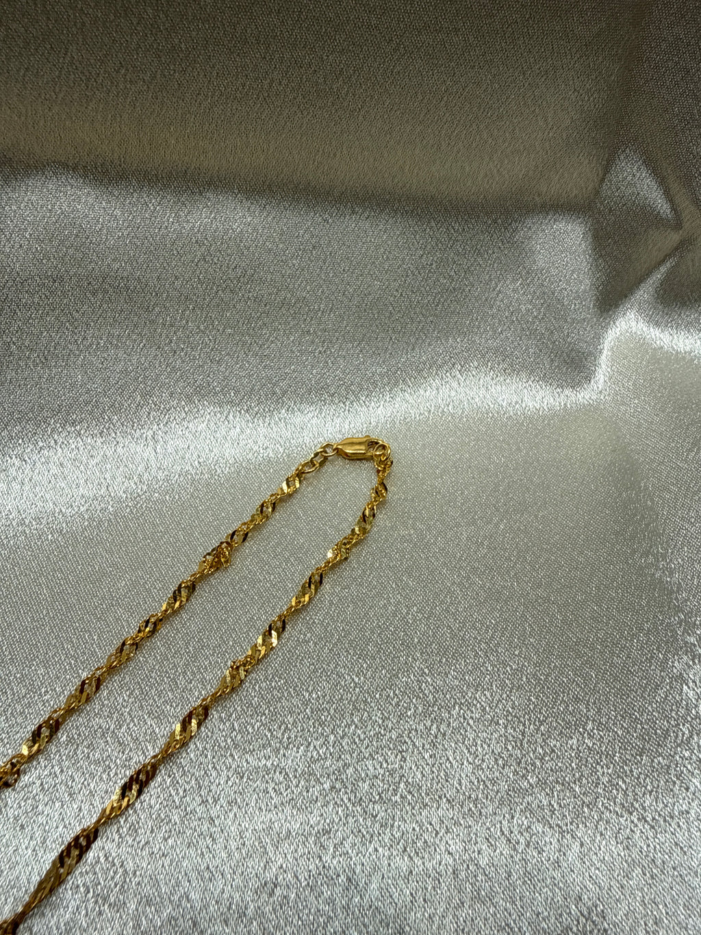22K Designer Gold Chain (Twist Design)