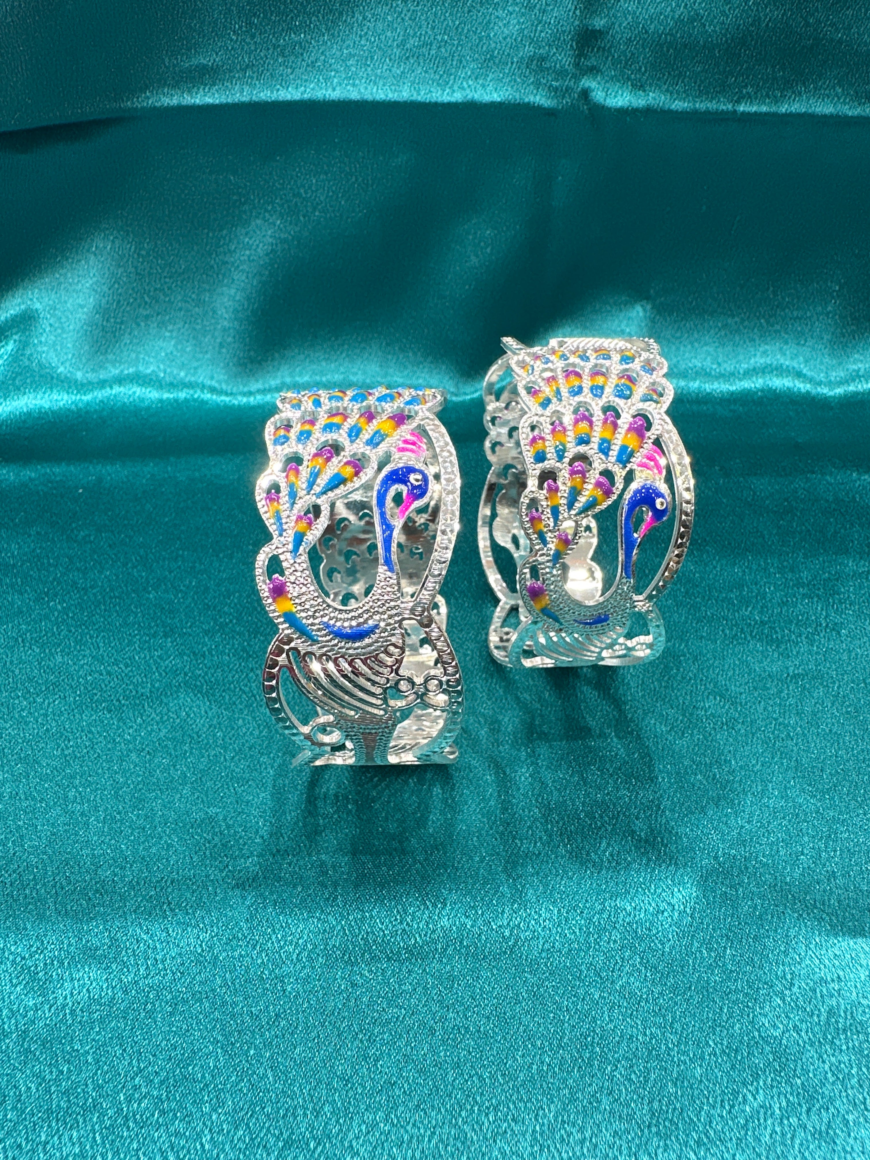 Designer Silver Bangles