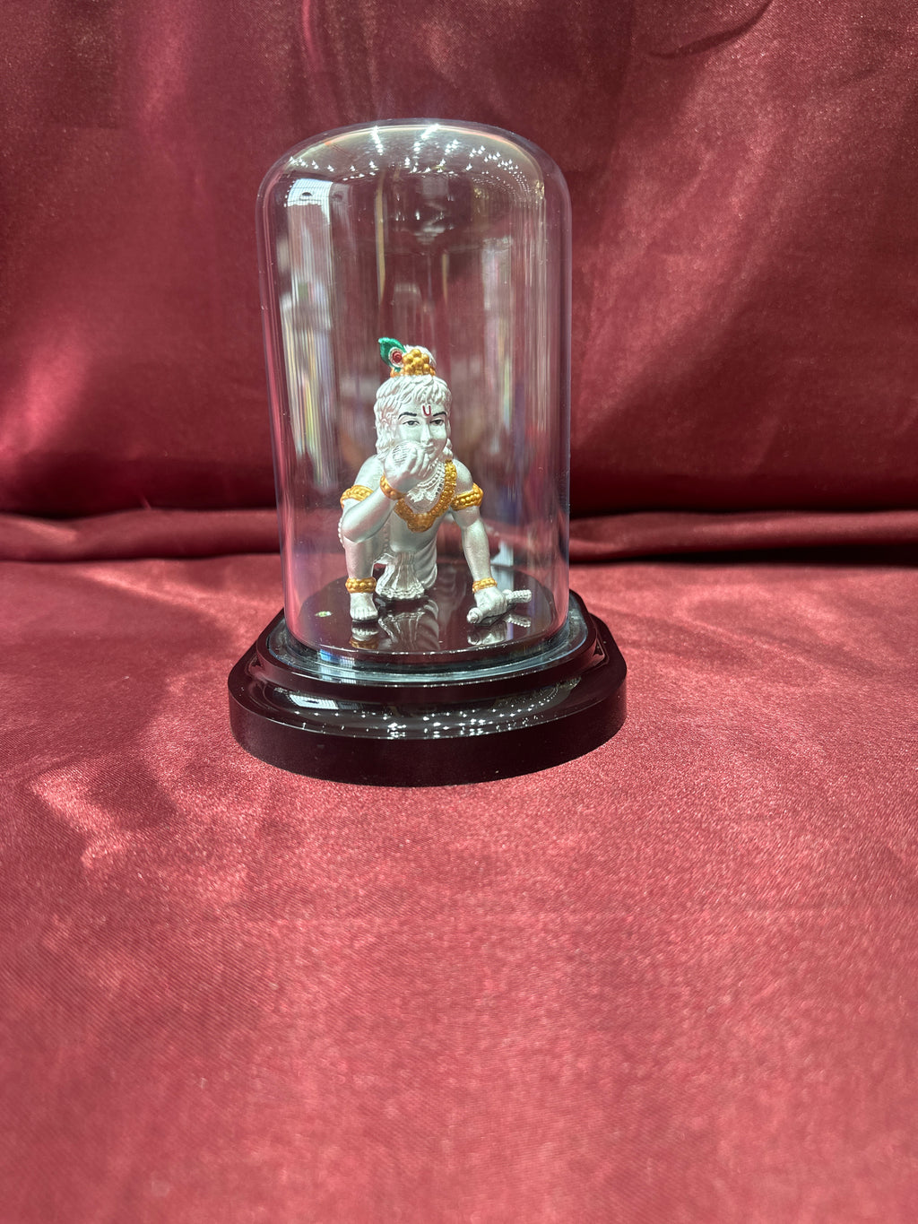 Pure Silver Krishna Ji Idol (Murti)