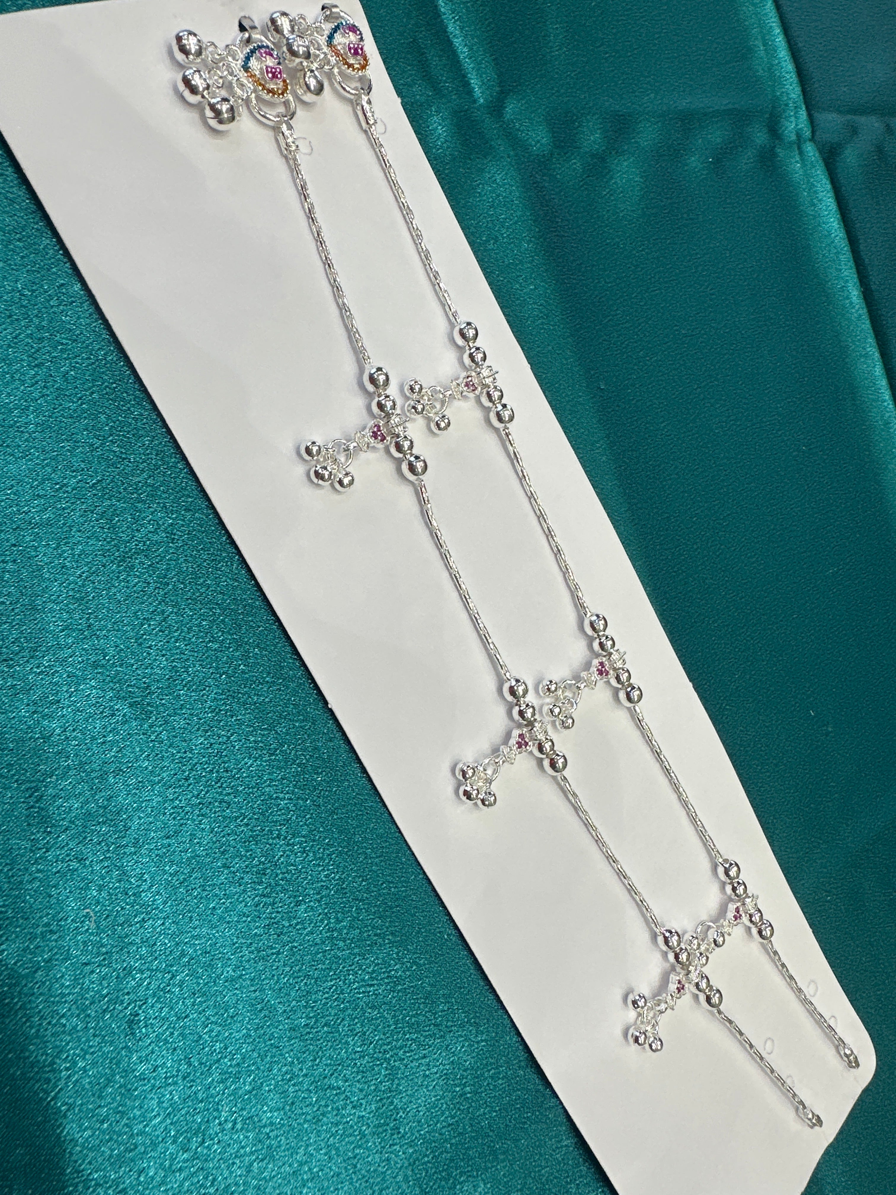 Women’s Fancy/Traditional Silver Anklet