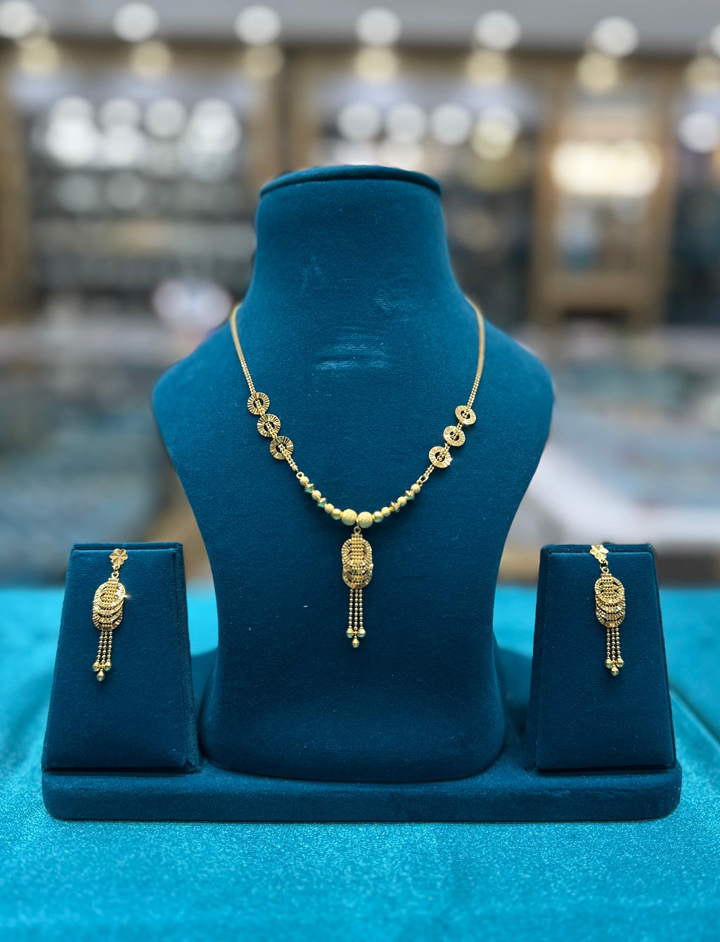 22k Gold Designer Necklace