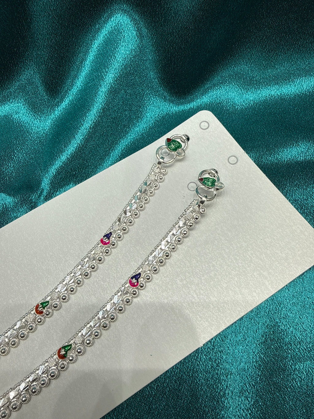 Women’s Fancy/Traditional Silver Anklet